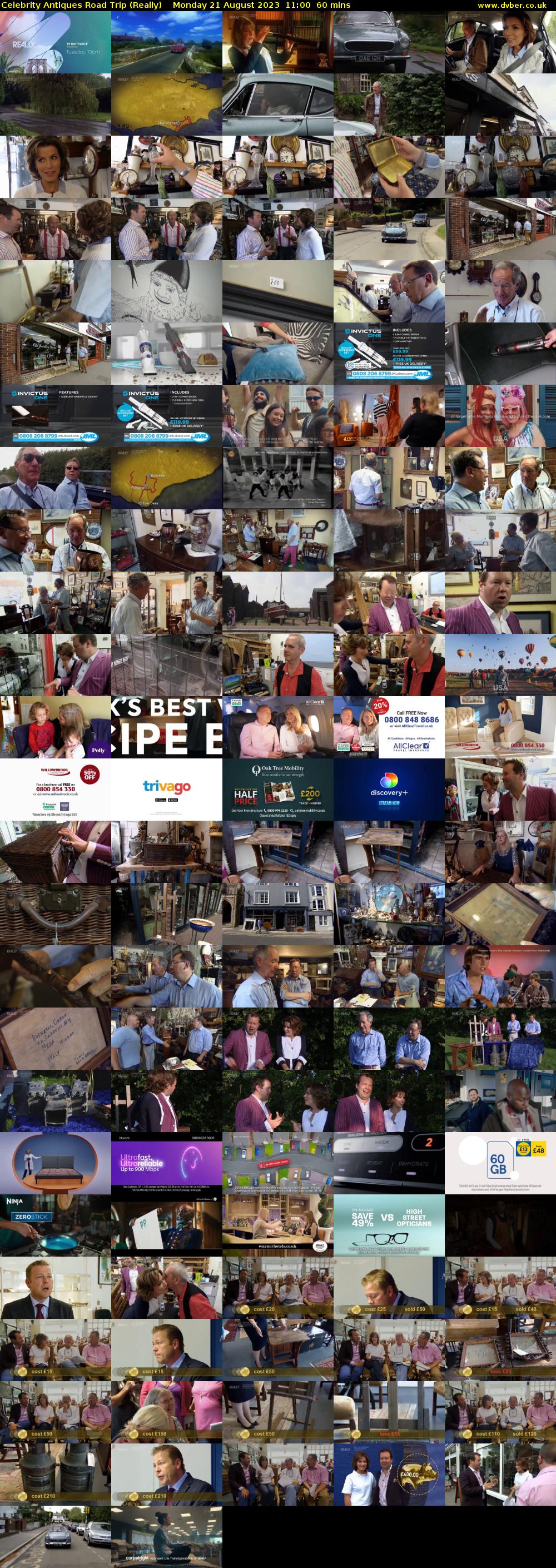 Celebrity Antiques Road Trip (Really) Monday 21 August 2023 11:00 - 12:00