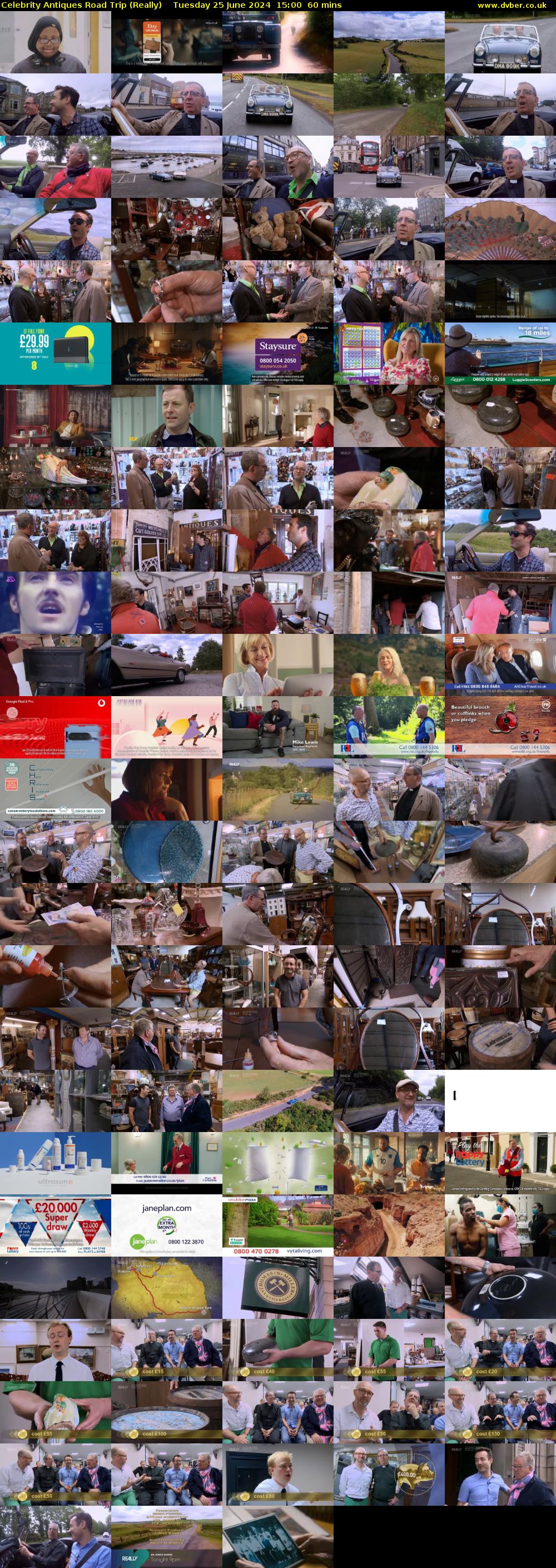 Celebrity Antiques Road Trip (Really) Tuesday 25 June 2024 15:00 - 16:00