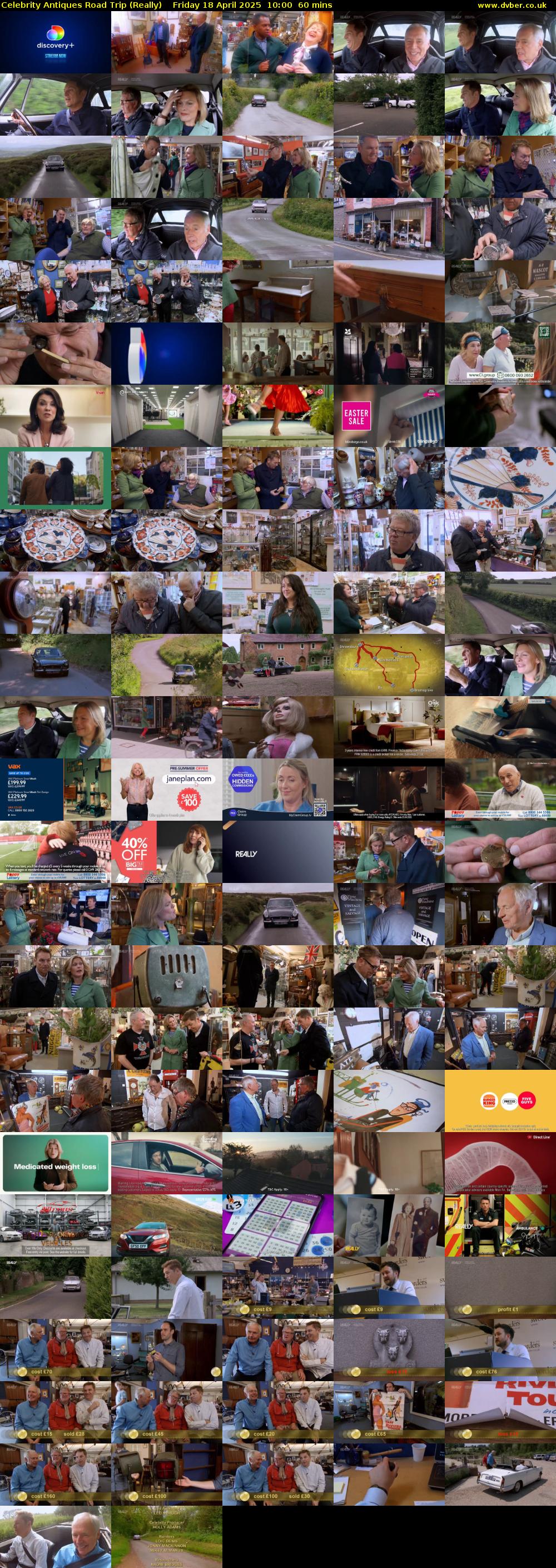 Celebrity Antiques Road Trip (Really) Friday 18 April 2025 10:00 - 11:00
