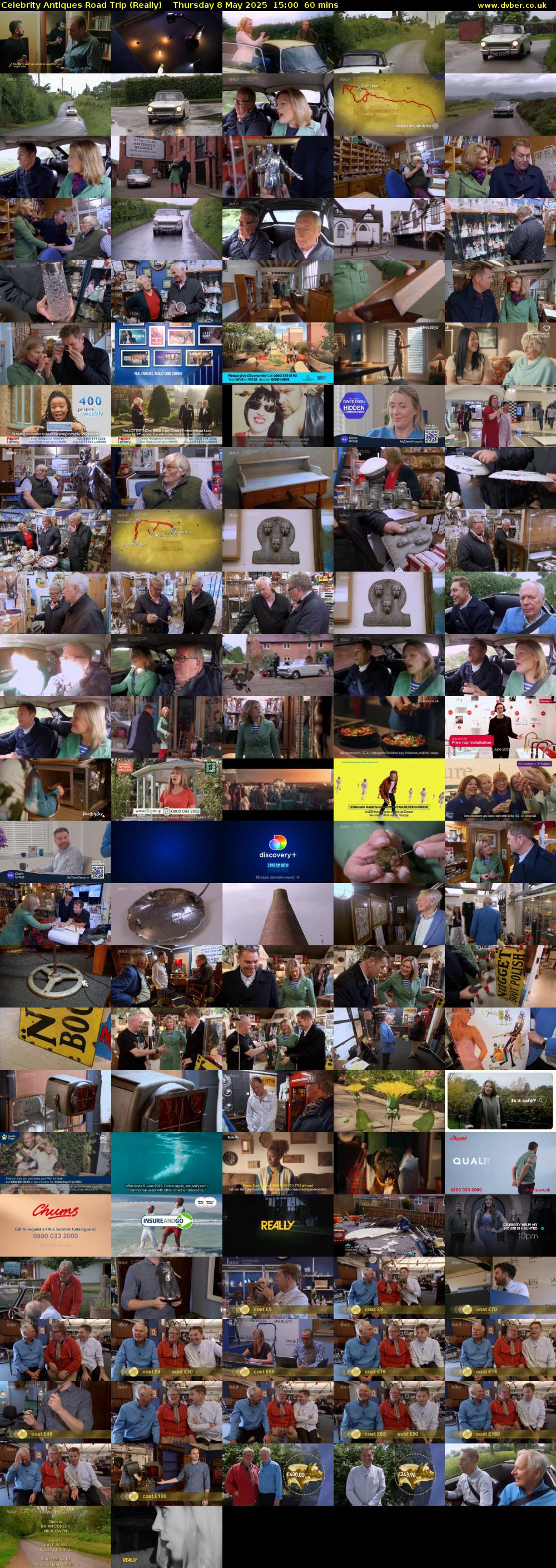 Celebrity Antiques Road Trip (Really) Thursday 8 May 2025 15:00 - 16:00