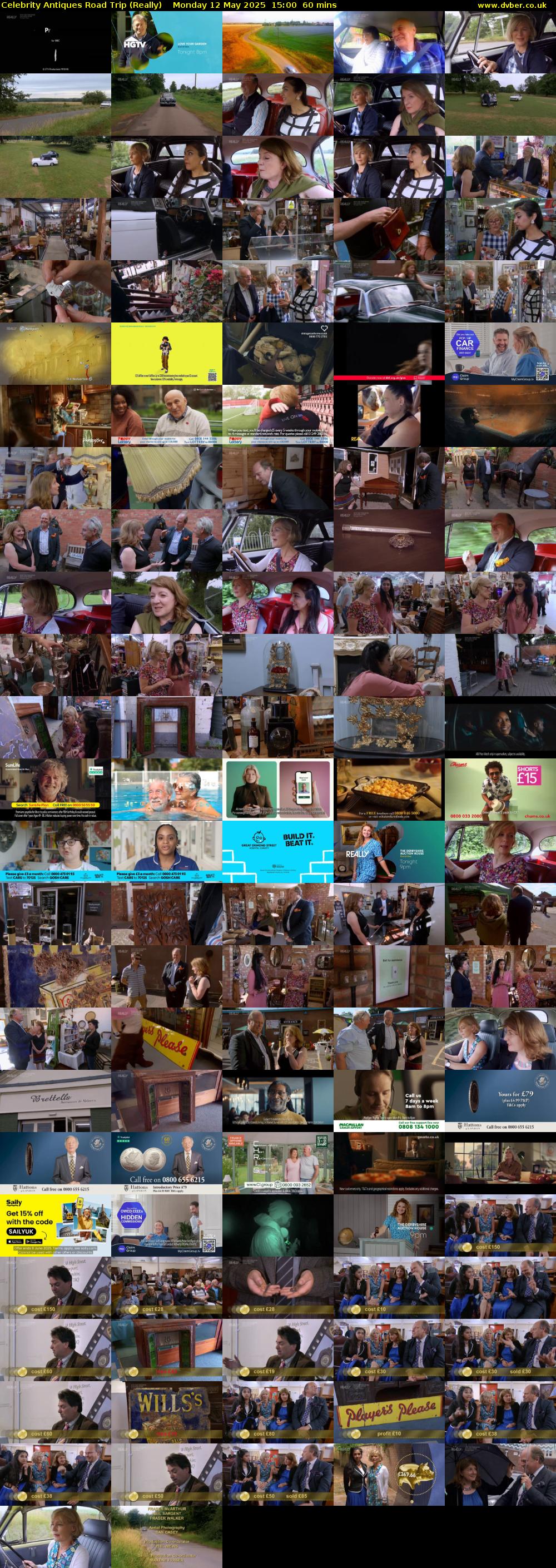 Celebrity Antiques Road Trip (Really) Monday 12 May 2025 15:00 - 16:00