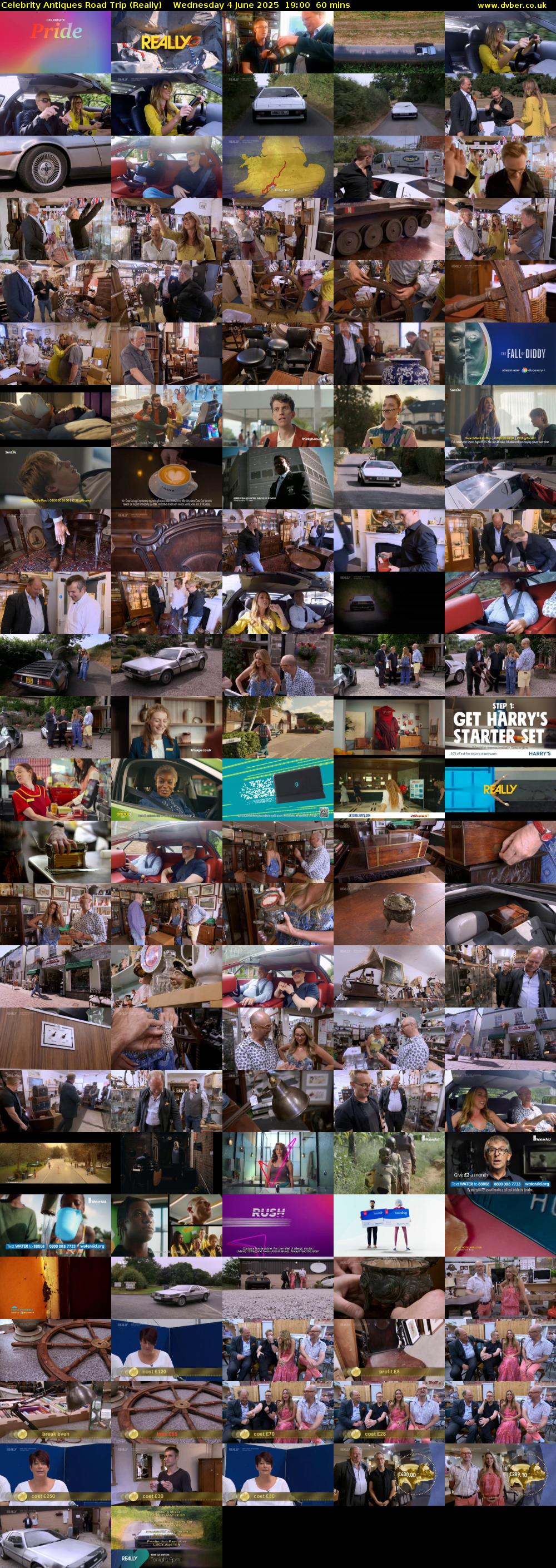 Celebrity Antiques Road Trip (Really) Wednesday 4 June 2025 19:00 - 20:00