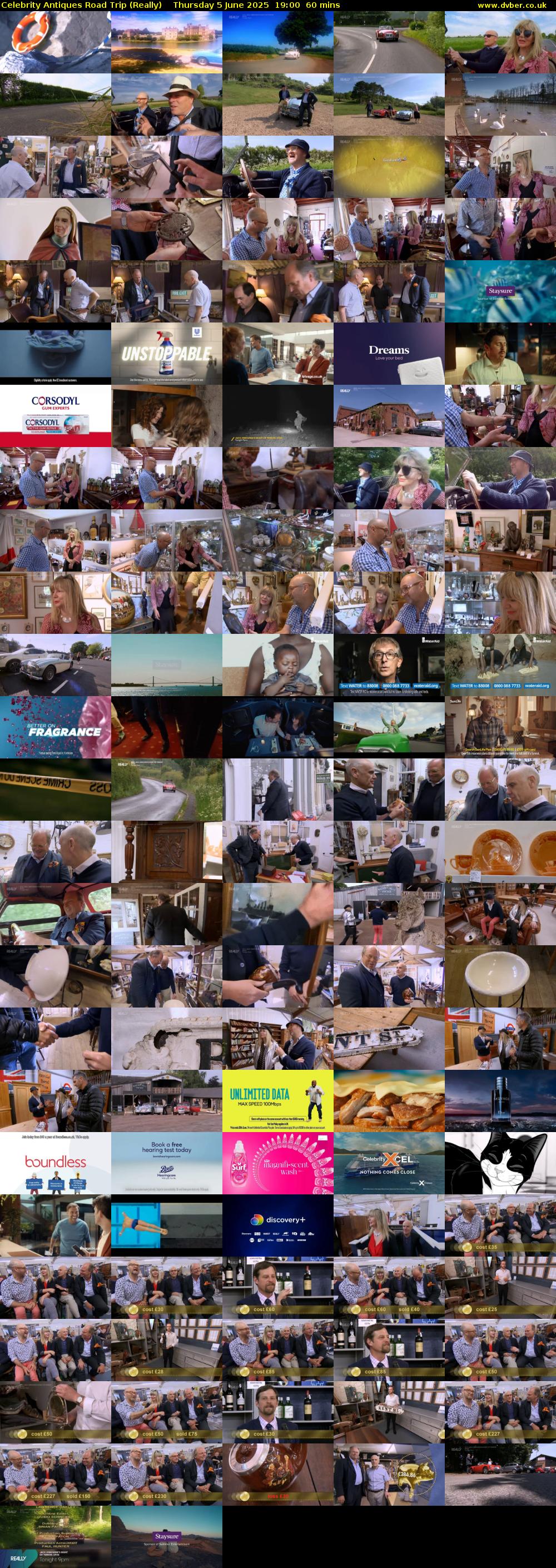 Celebrity Antiques Road Trip (Really) Thursday 5 June 2025 19:00 - 20:00