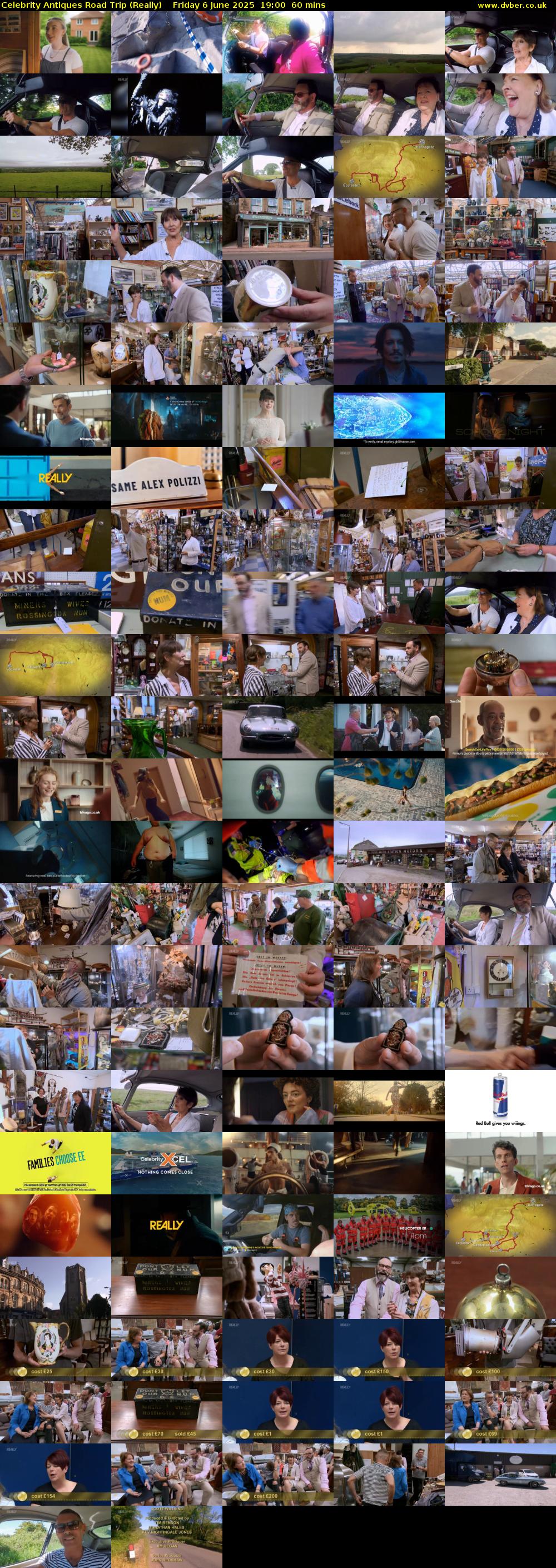 Celebrity Antiques Road Trip (Really) Friday 6 June 2025 19:00 - 20:00