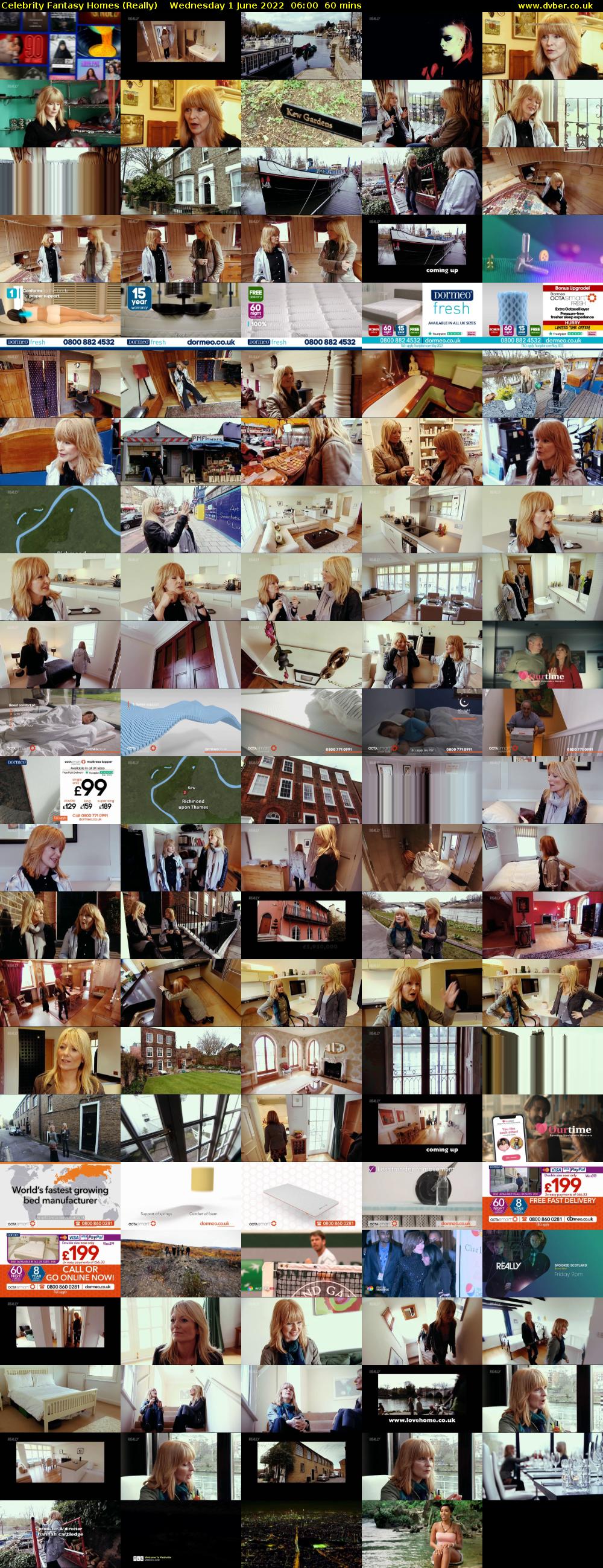 Celebrity Fantasy Homes (Really) Wednesday 1 June 2022 06:00 - 07:00