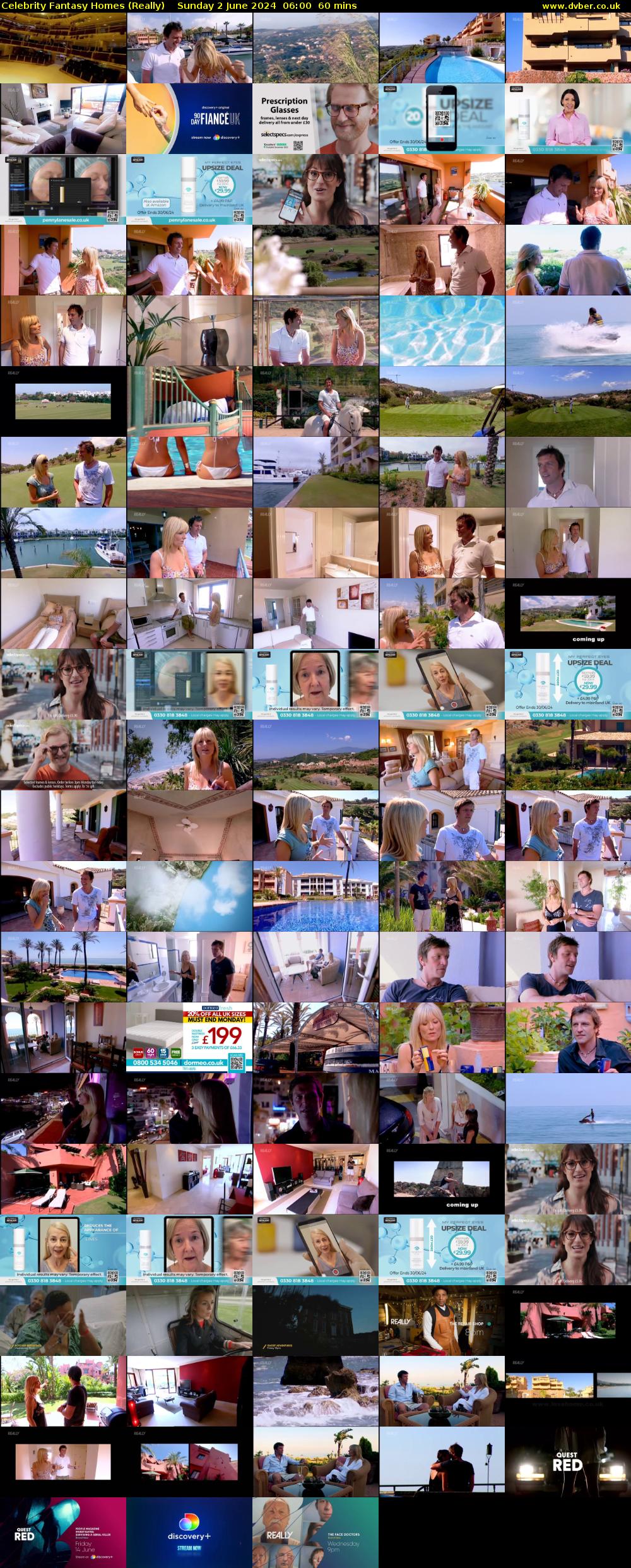 Celebrity Fantasy Homes (Really) Sunday 2 June 2024 06:00 - 07:00