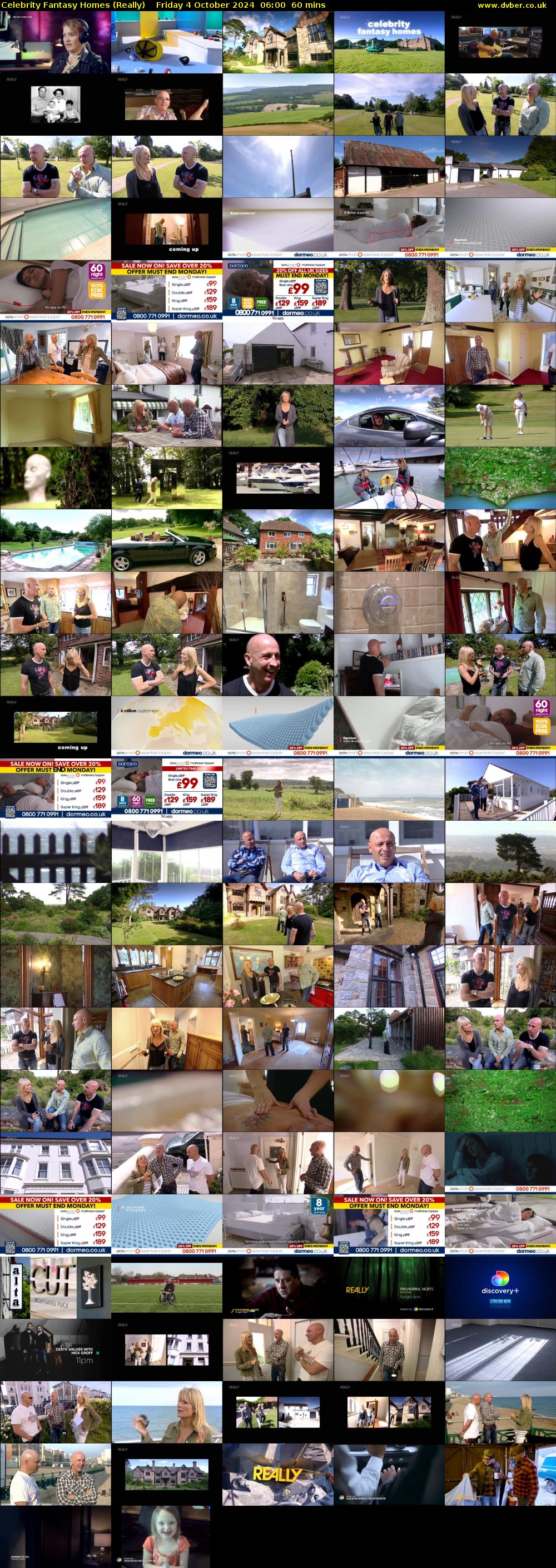 Celebrity Fantasy Homes (Really) Friday 4 October 2024 06:00 - 07:00