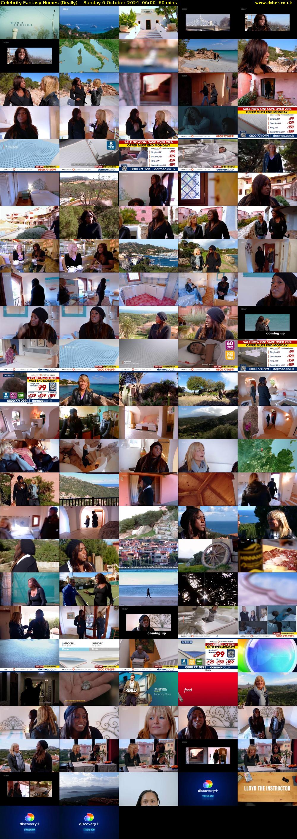 Celebrity Fantasy Homes (Really) Sunday 6 October 2024 06:00 - 07:00