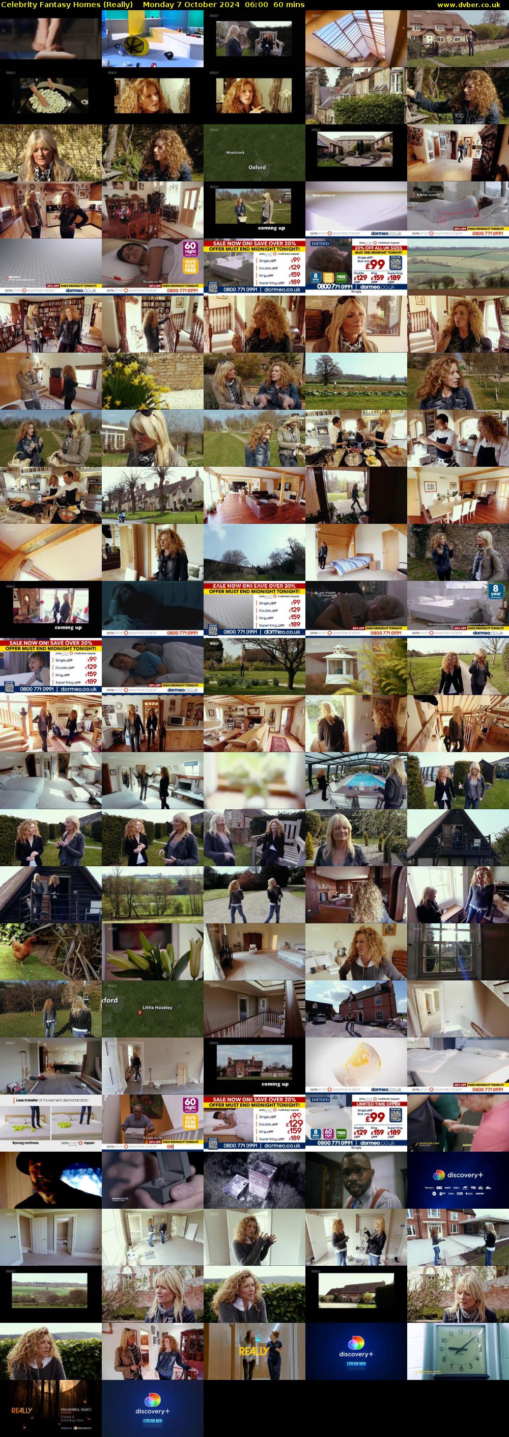 Celebrity Fantasy Homes (Really) Monday 7 October 2024 06:00 - 07:00