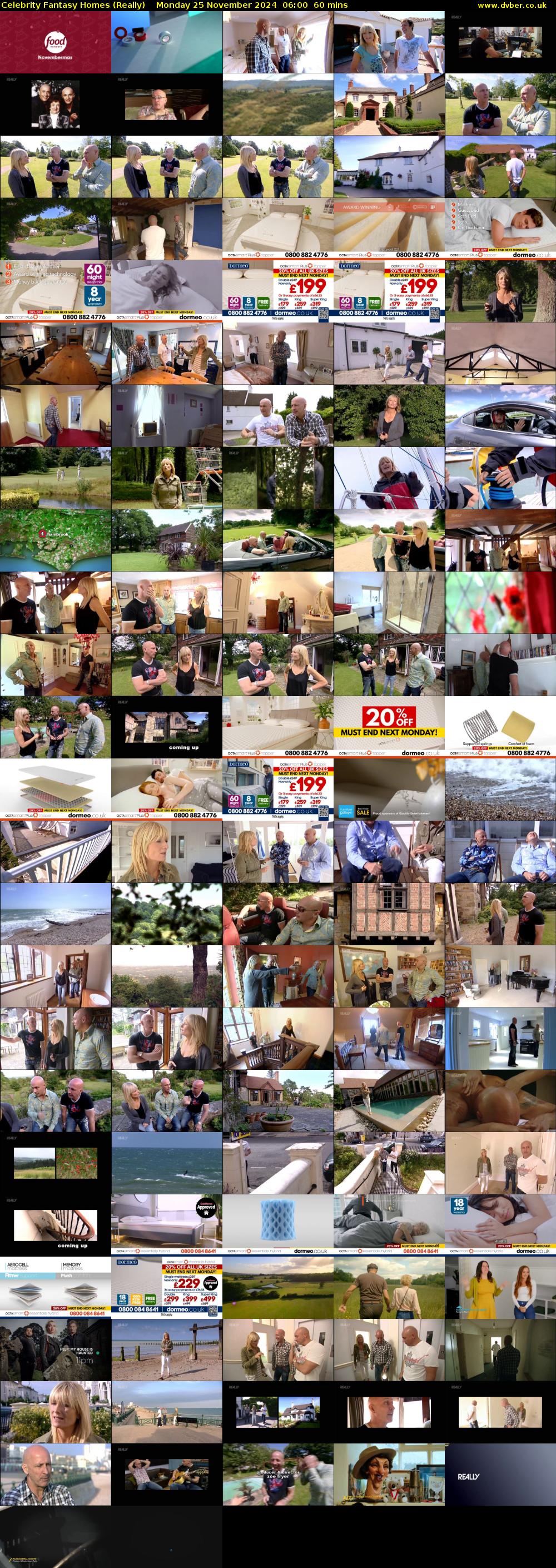 Celebrity Fantasy Homes (Really) Monday 25 November 2024 06:00 - 07:00