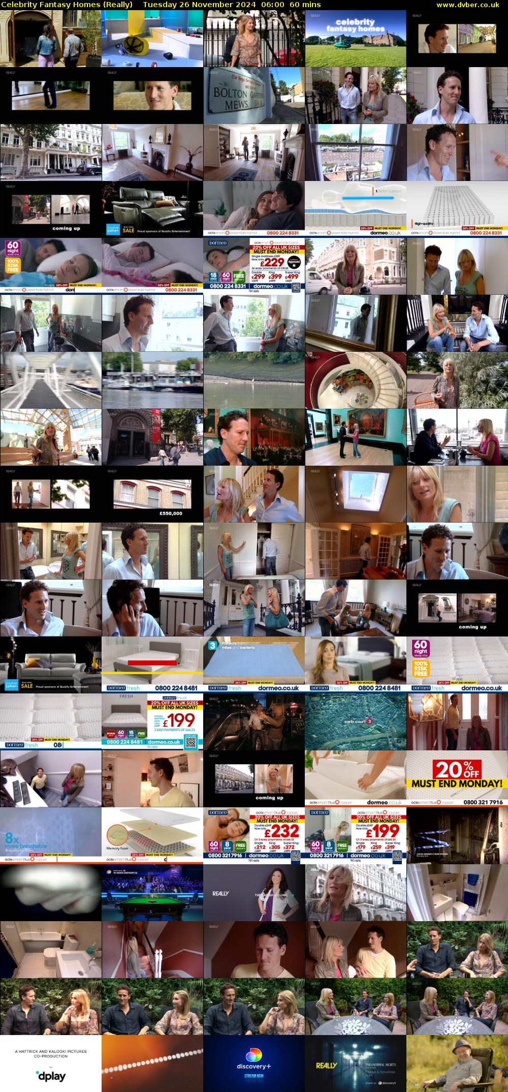 Celebrity Fantasy Homes (Really) Tuesday 26 November 2024 06:00 - 07:00