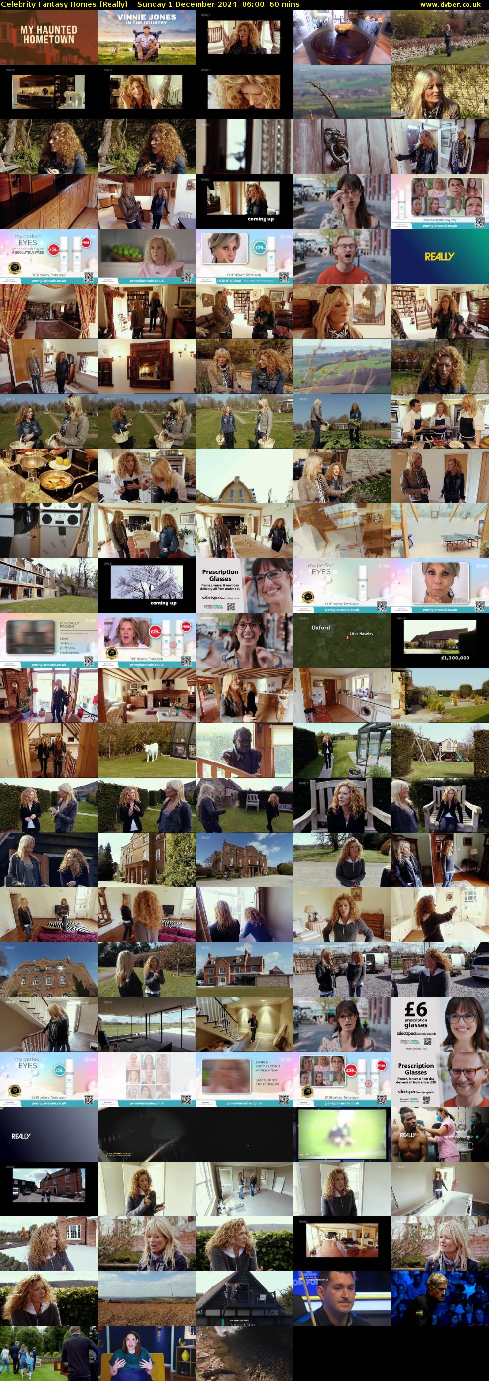 Celebrity Fantasy Homes (Really) Sunday 1 December 2024 06:00 - 07:00