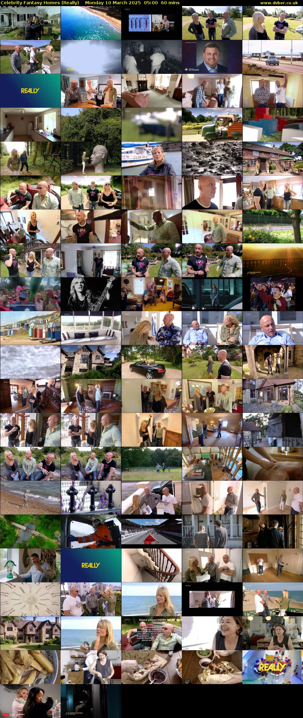 Celebrity Fantasy Homes (Really) Monday 10 March 2025 05:00 - 06:00
