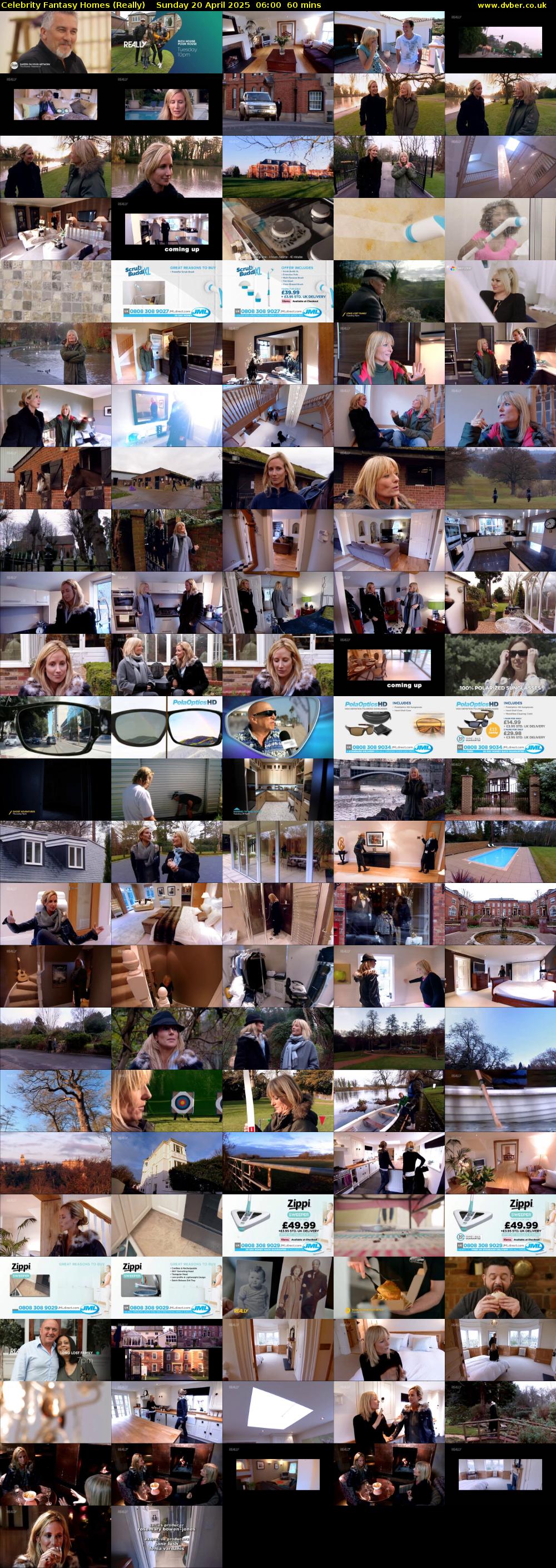 Celebrity Fantasy Homes (Really) Sunday 20 April 2025 06:00 - 07:00