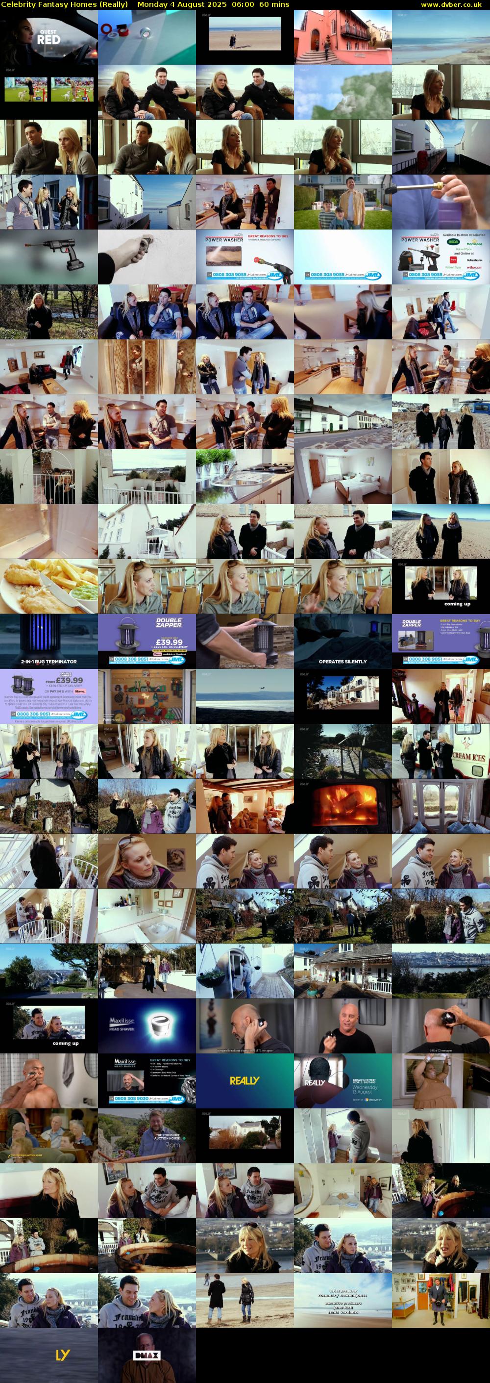 Celebrity Fantasy Homes (Really) Monday 4 August 2025 06:00 - 07:00