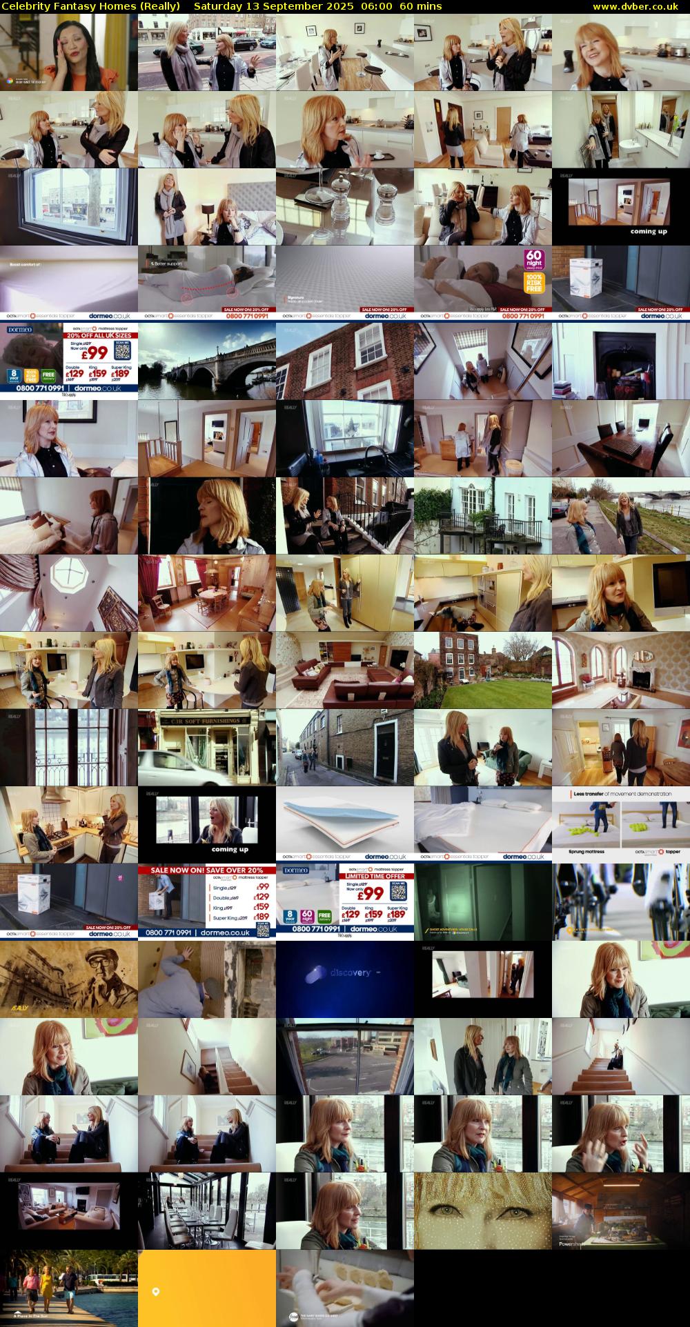 Celebrity Fantasy Homes (Really) Saturday 13 September 2025 06:00 - 07:00