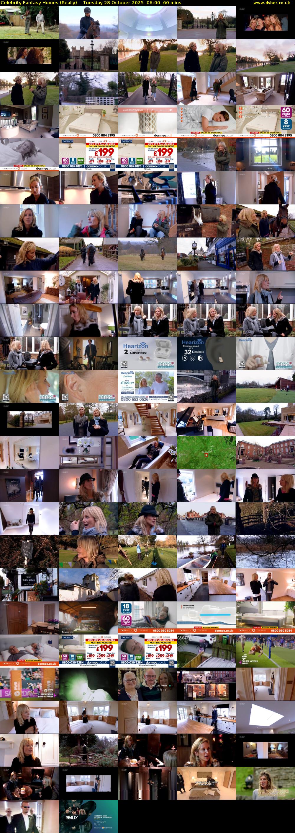 Celebrity Fantasy Homes (Really) Tuesday 28 October 2025 06:00 - 07:00