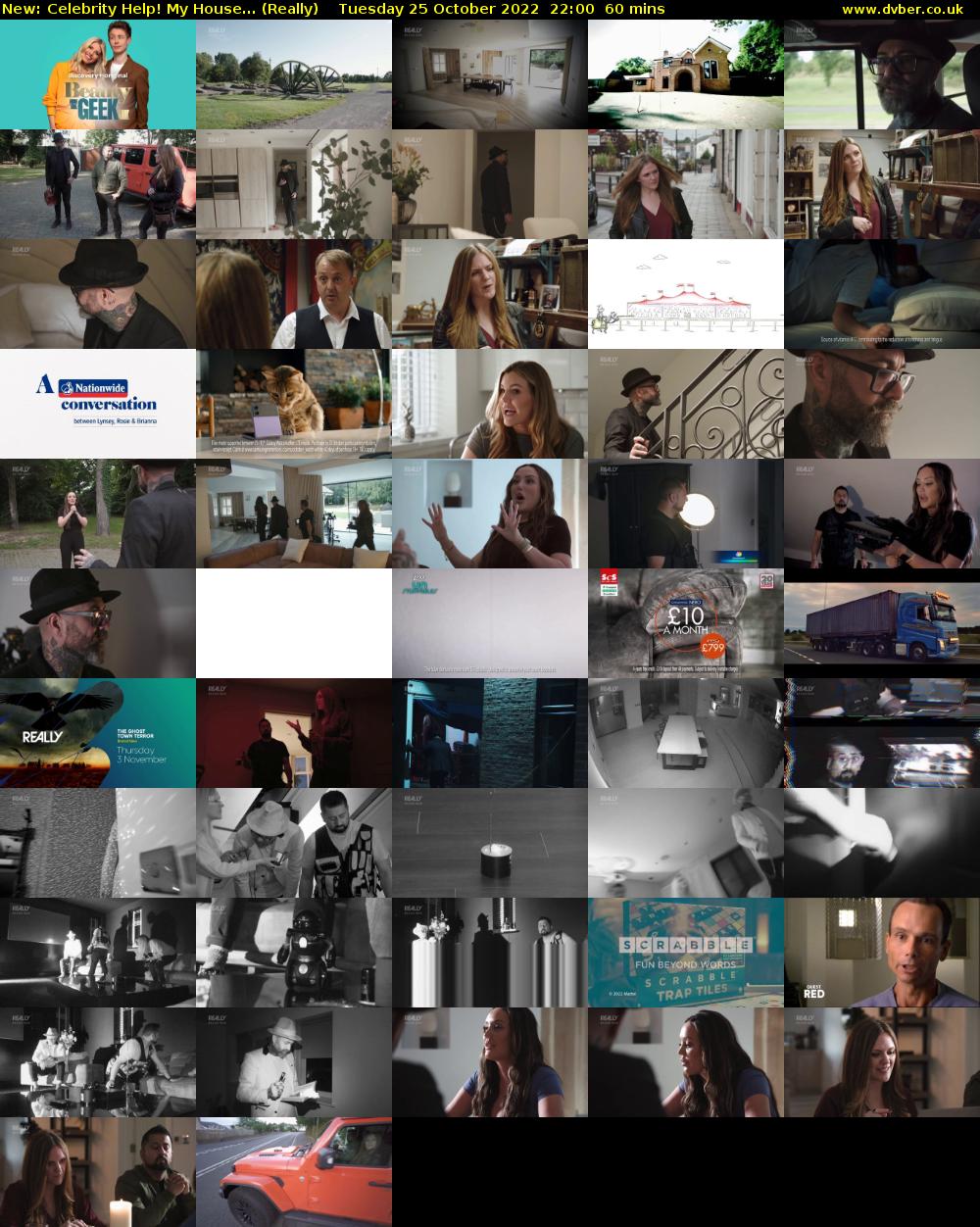 Celebrity Help! My House... (Really) Tuesday 25 October 2022 22:00 - 23:00