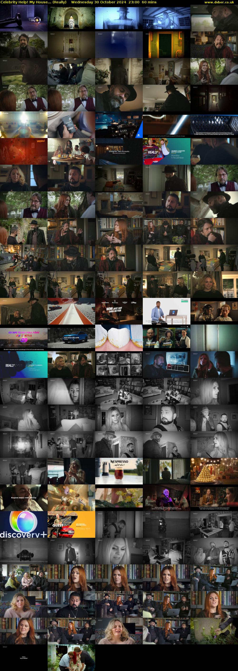 Celebrity Help! My House... (Really) Wednesday 30 October 2024 23:00 - 00:00