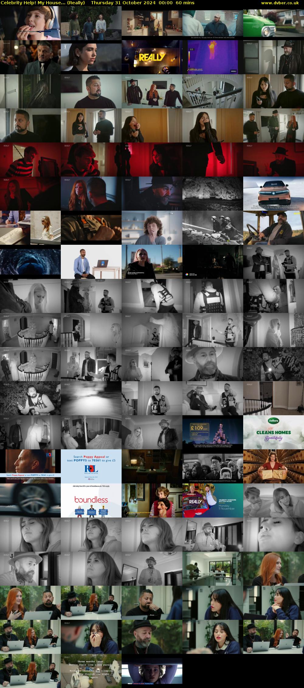 Celebrity Help! My House... (Really) Thursday 31 October 2024 00:00 - 01:00