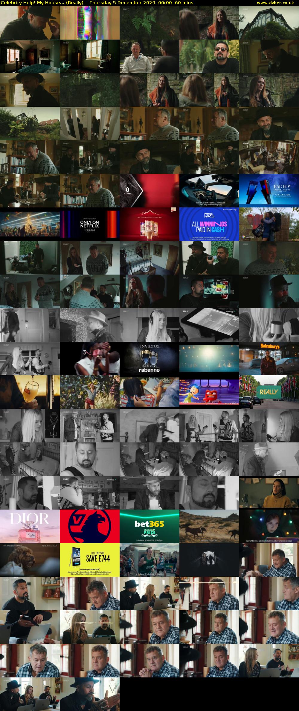 Celebrity Help! My House... (Really) Thursday 5 December 2024 00:00 - 01:00