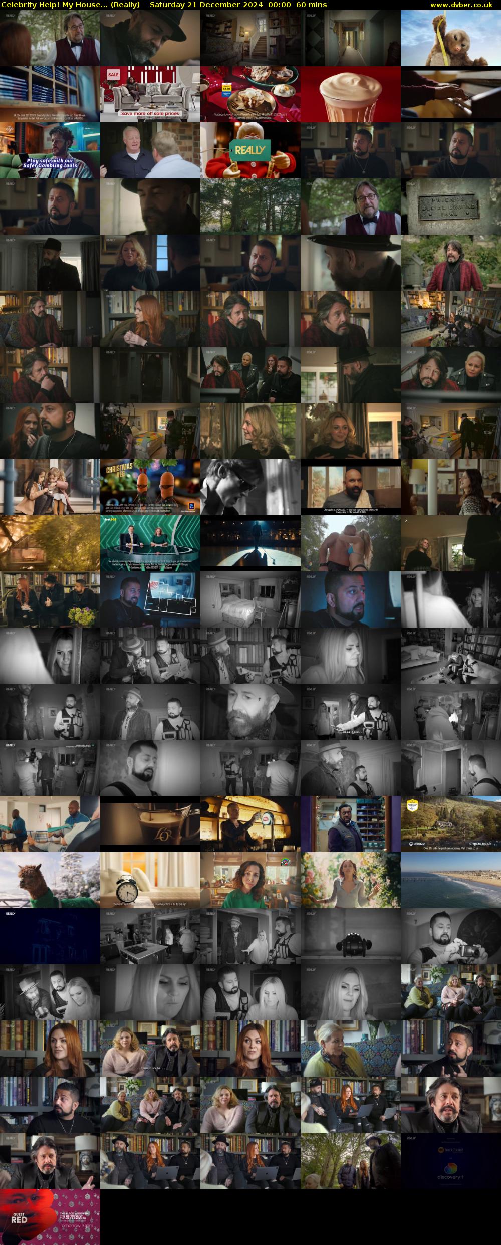 Celebrity Help! My House... (Really) Saturday 21 December 2024 00:00 - 01:00