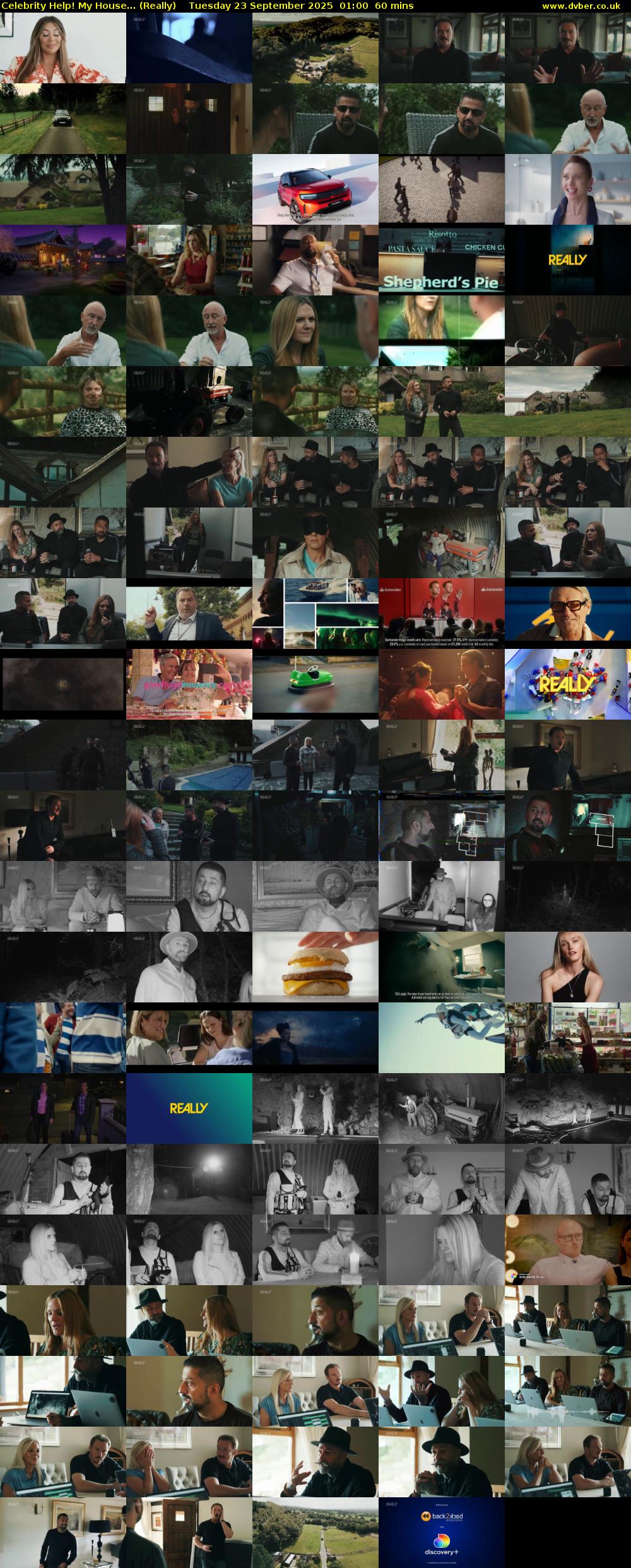 Celebrity Help! My House... (Really) Tuesday 23 September 2025 01:00 - 02:00