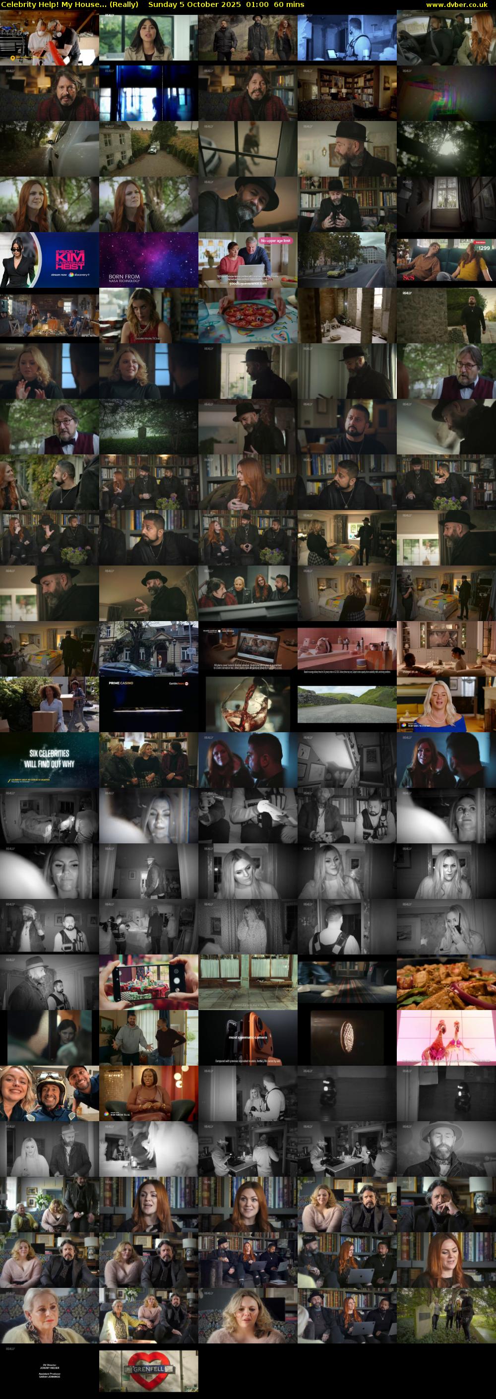 Celebrity Help! My House... (Really) Sunday 5 October 2025 01:00 - 02:00