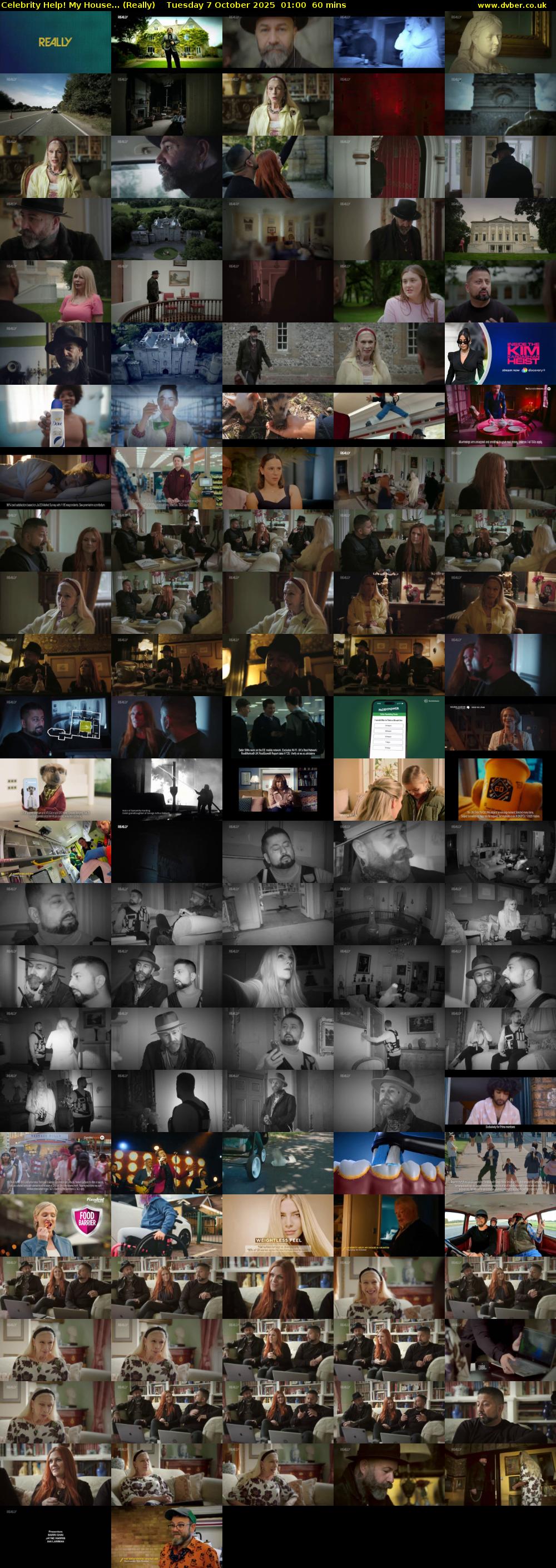 Celebrity Help! My House... (Really) Tuesday 7 October 2025 01:00 - 02:00