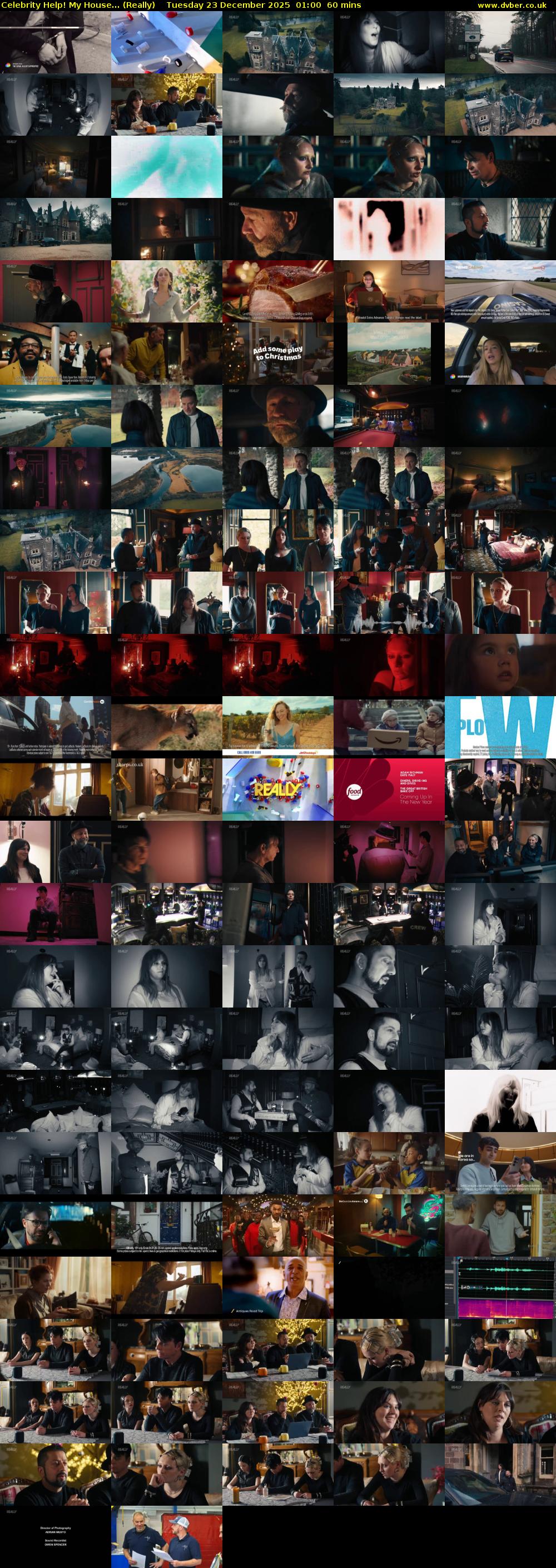 Celebrity Help! My House... (Really) Tuesday 23 December 2025 01:00 - 02:00