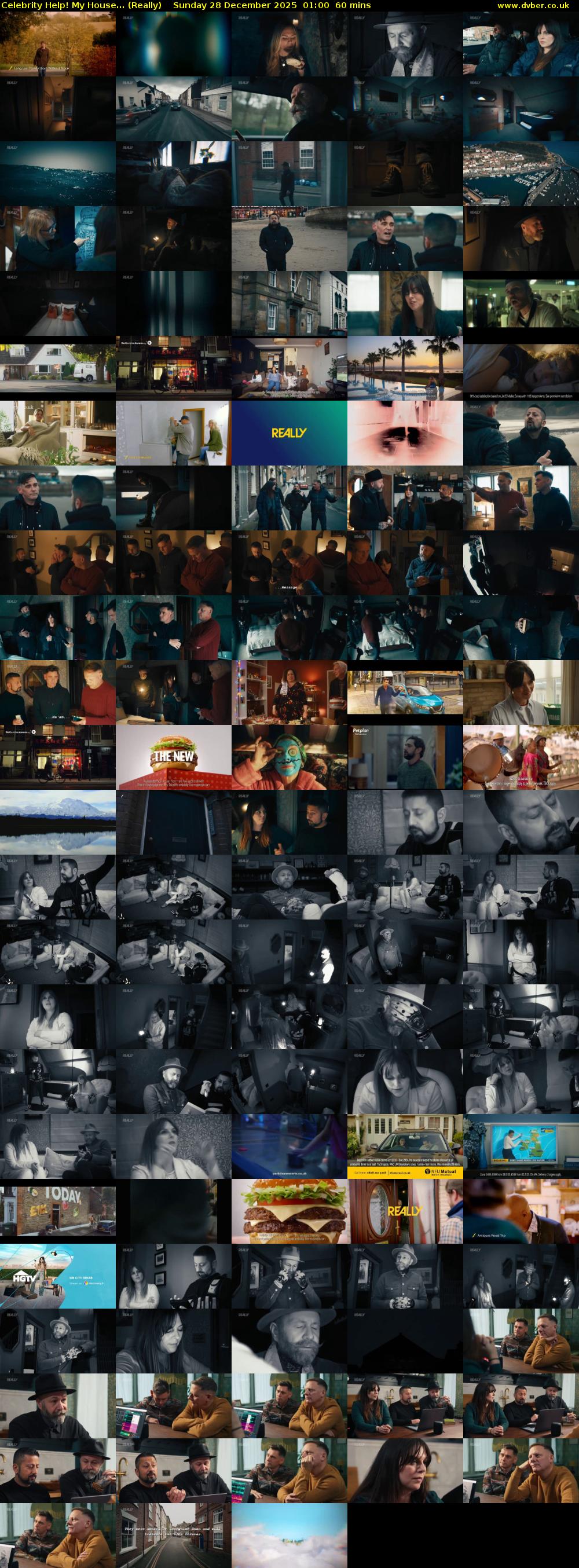 Celebrity Help! My House... (Really) Sunday 28 December 2025 01:00 - 02:00