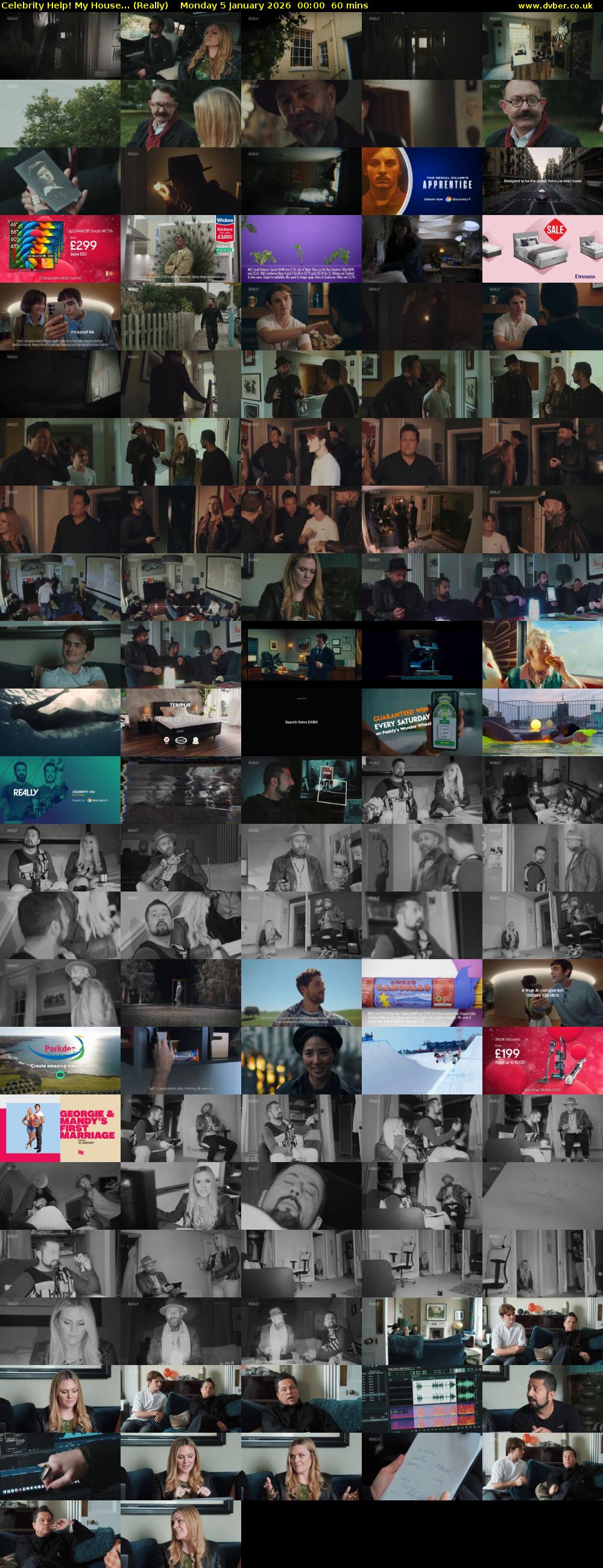 Celebrity Help! My House... (Really) Monday 5 January 2026 00:00 - 01:00