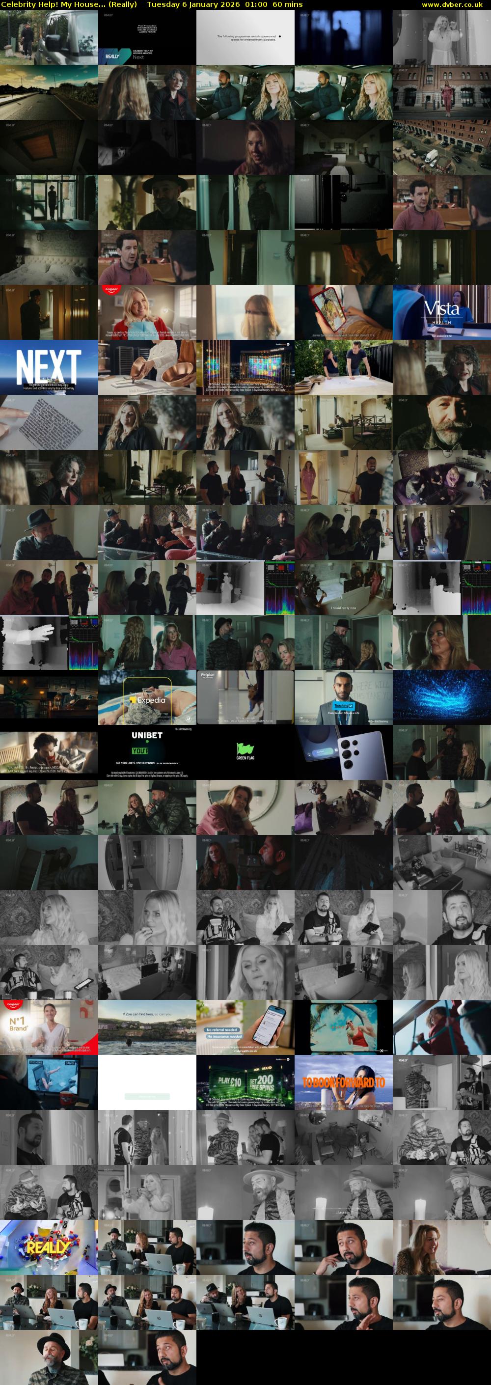 Celebrity Help! My House... (Really) Tuesday 6 January 2026 01:00 - 02:00