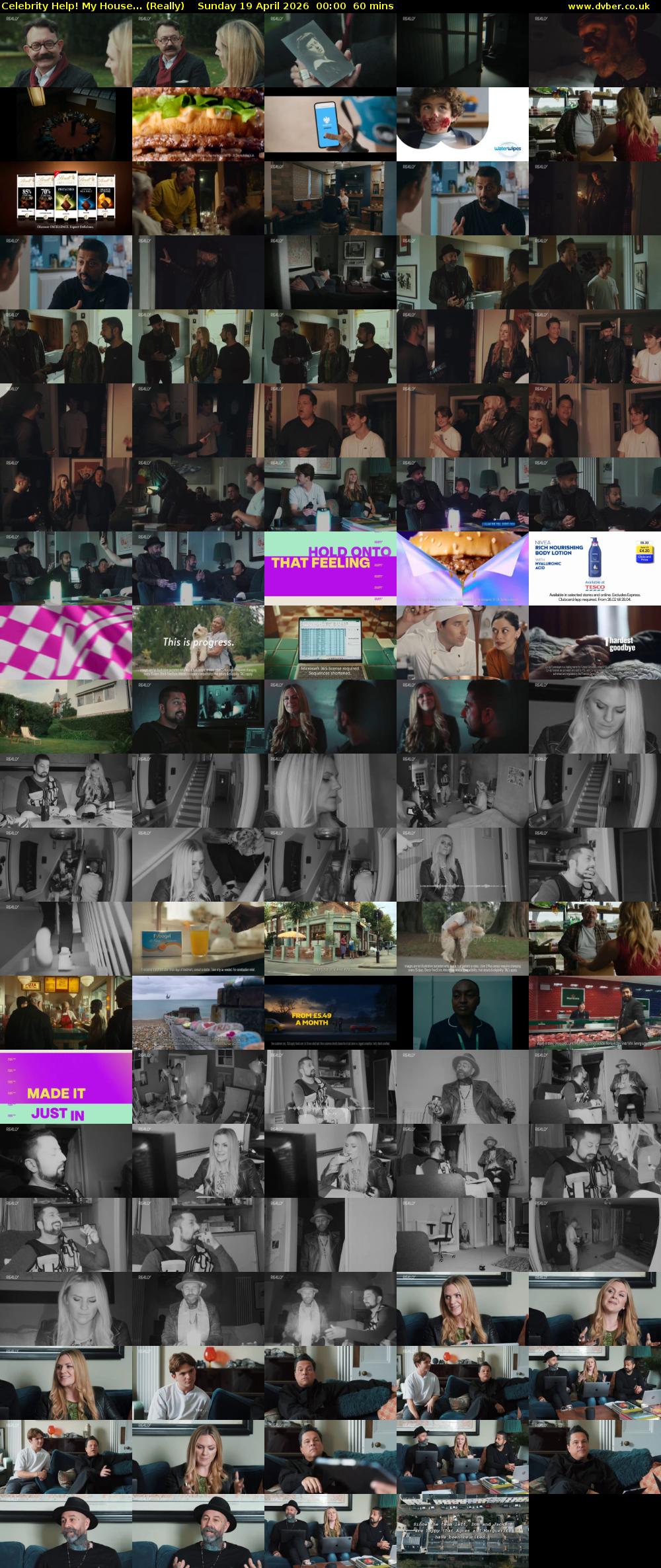 Celebrity Help! My House... (Really) Sunday 19 April 2026 00:00 - 01:00