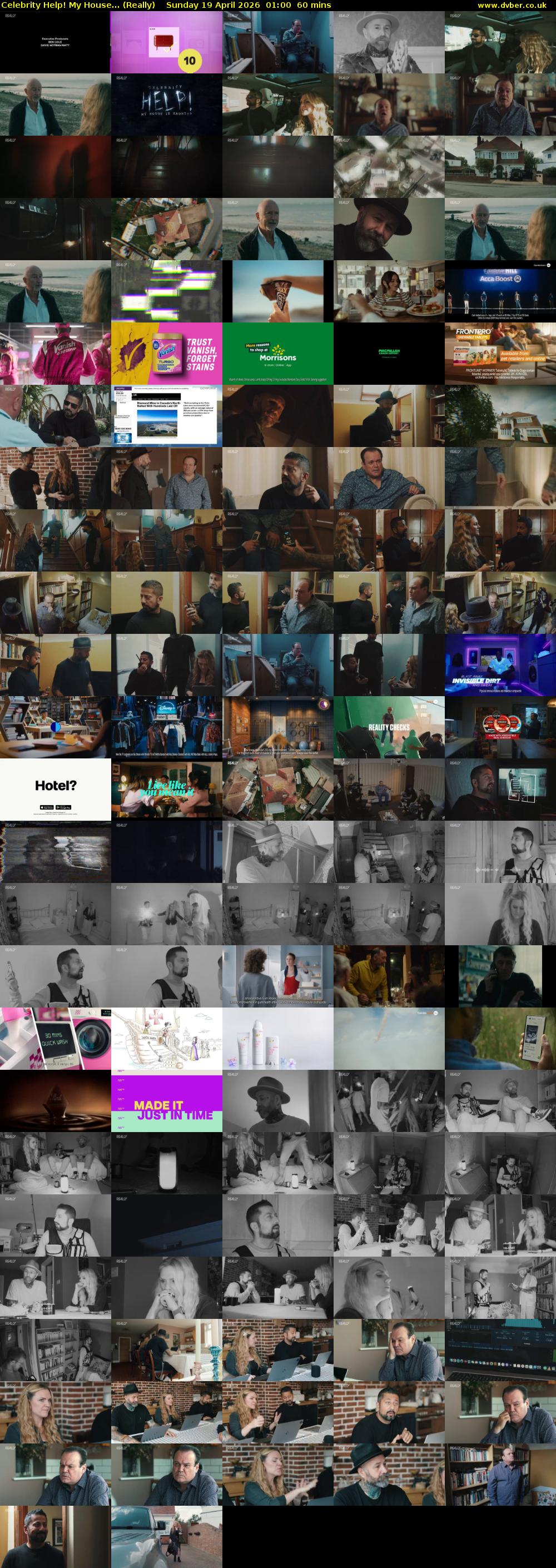 Celebrity Help! My House... (Really) Sunday 19 April 2026 01:00 - 02:00