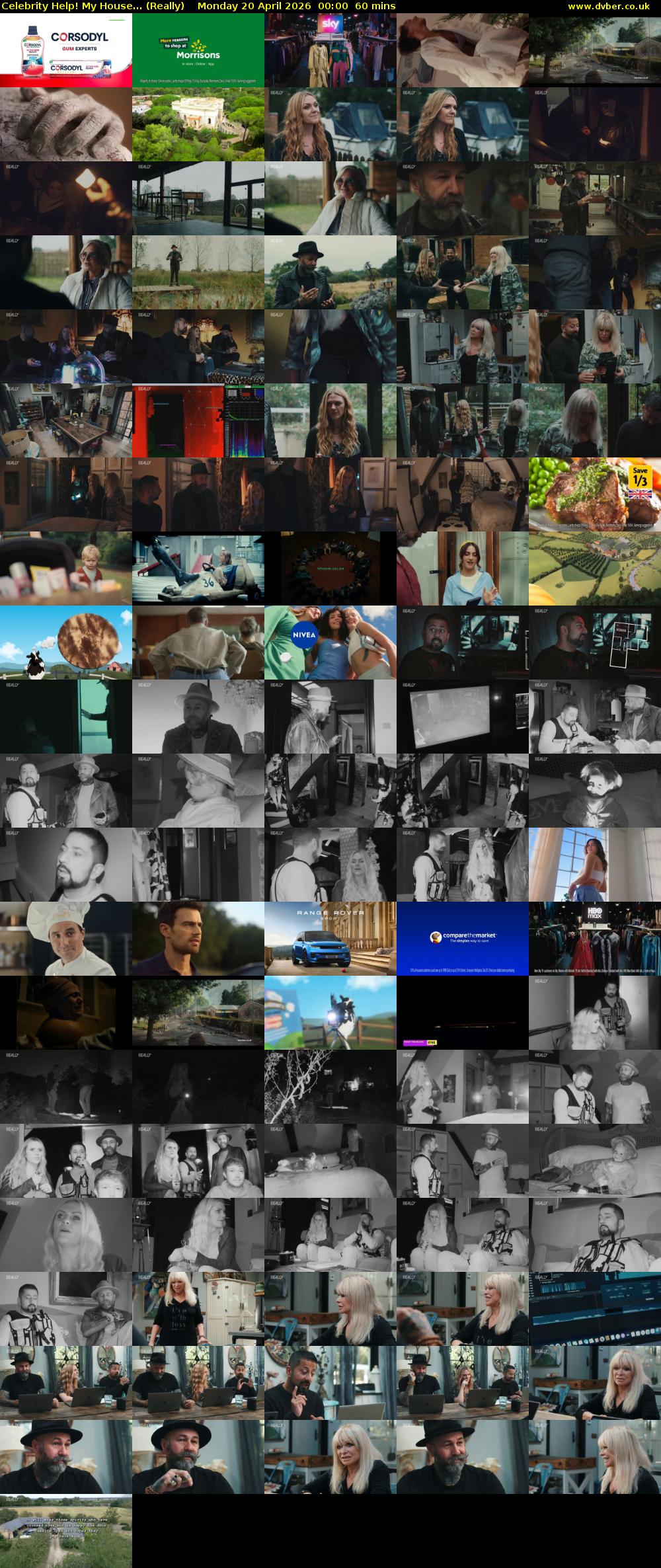 Celebrity Help! My House... (Really) Monday 20 April 2026 00:00 - 01:00