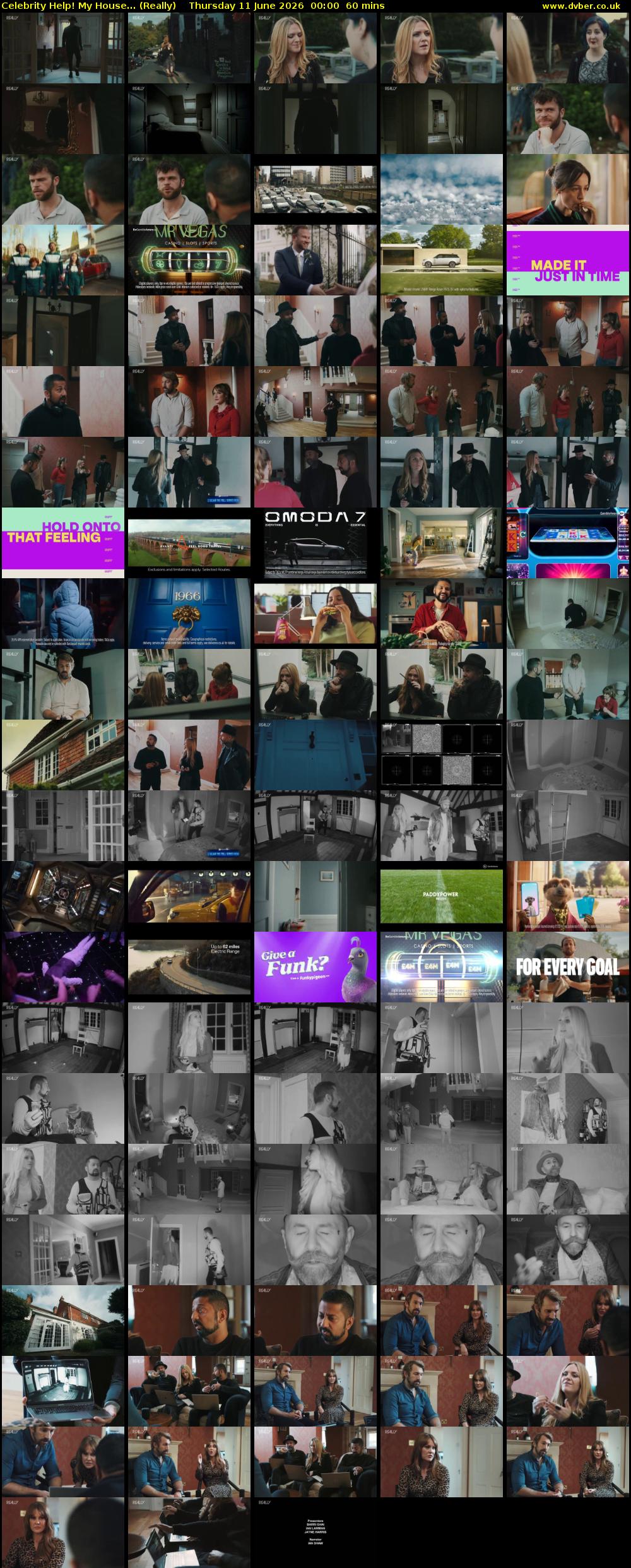 Celebrity Help! My House... (Really) Thursday 11 June 2026 00:00 - 01:00