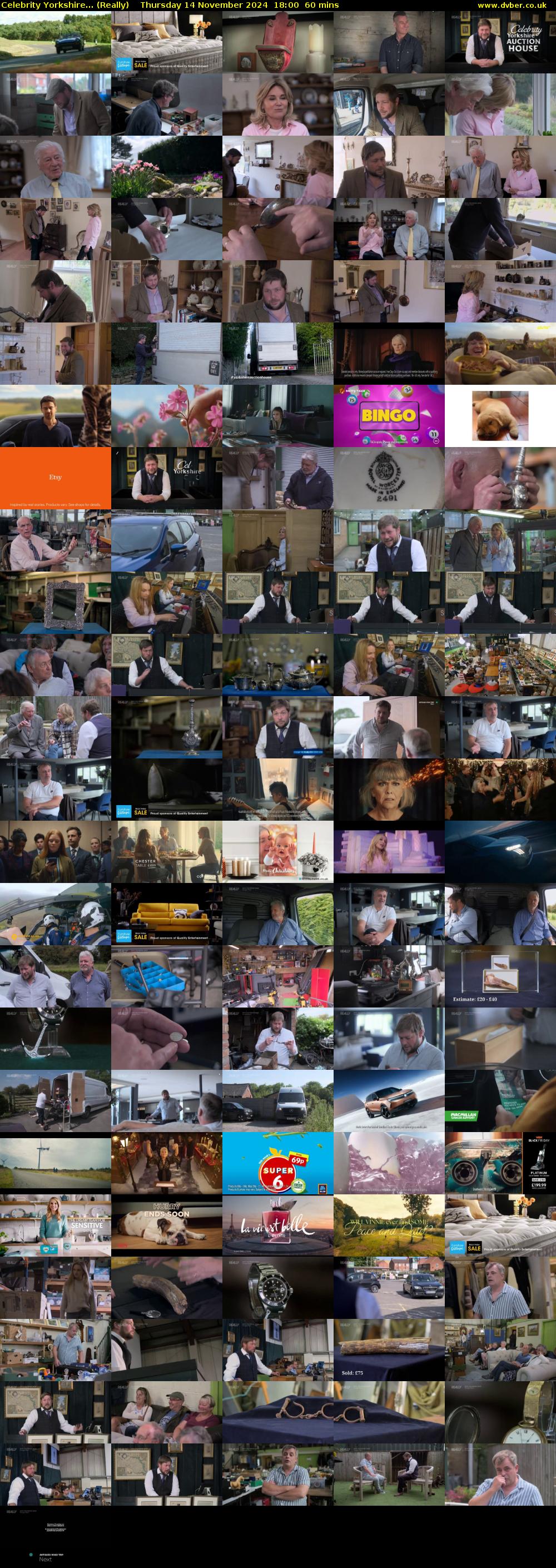 Celebrity Yorkshire... (Really) Thursday 14 November 2024 18:00 - 19:00