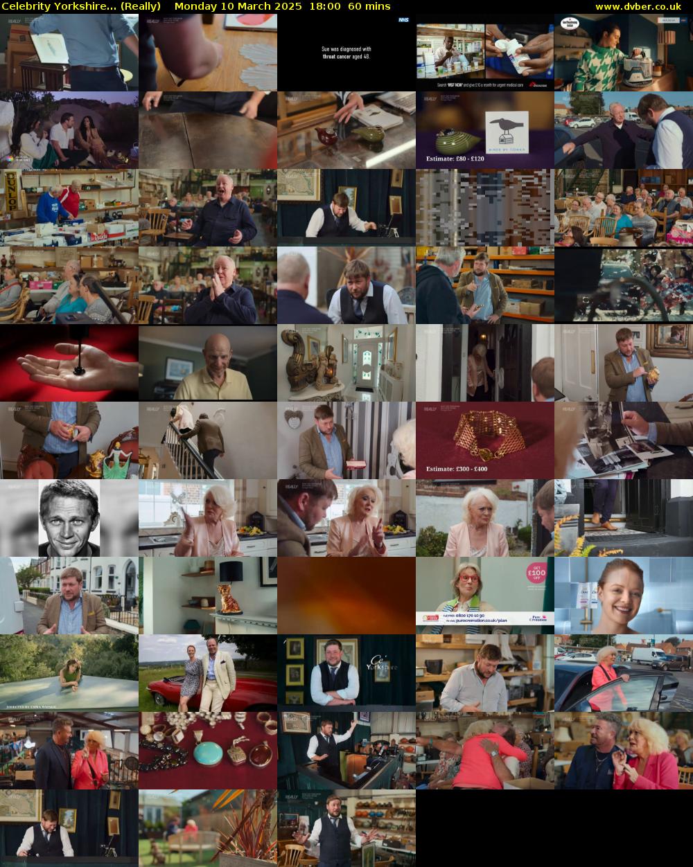 Celebrity Yorkshire... (Really) Monday 10 March 2025 18:00 - 19:00