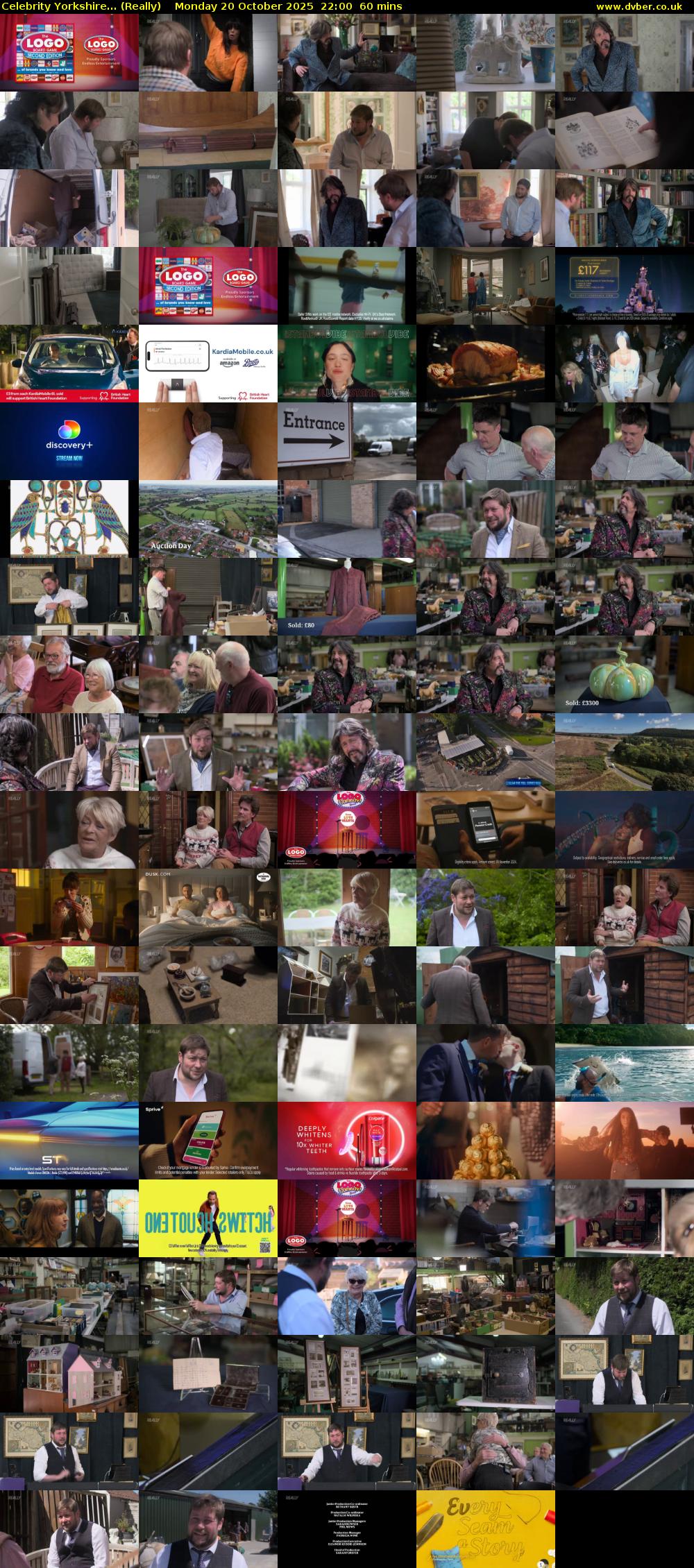 Celebrity Yorkshire... (Really) Monday 20 October 2025 22:00 - 23:00