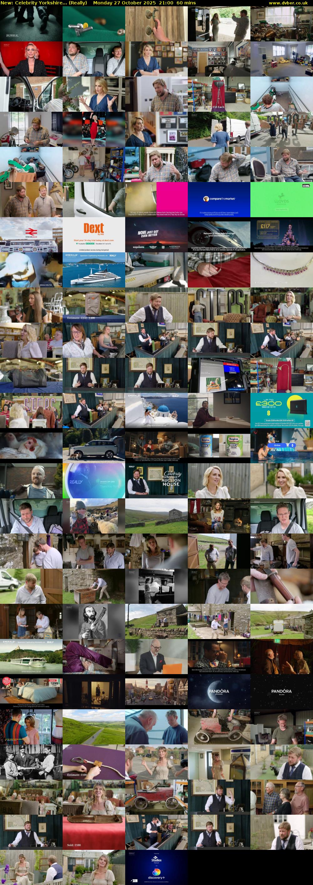 Celebrity Yorkshire... (Really) Monday 27 October 2025 21:00 - 22:00