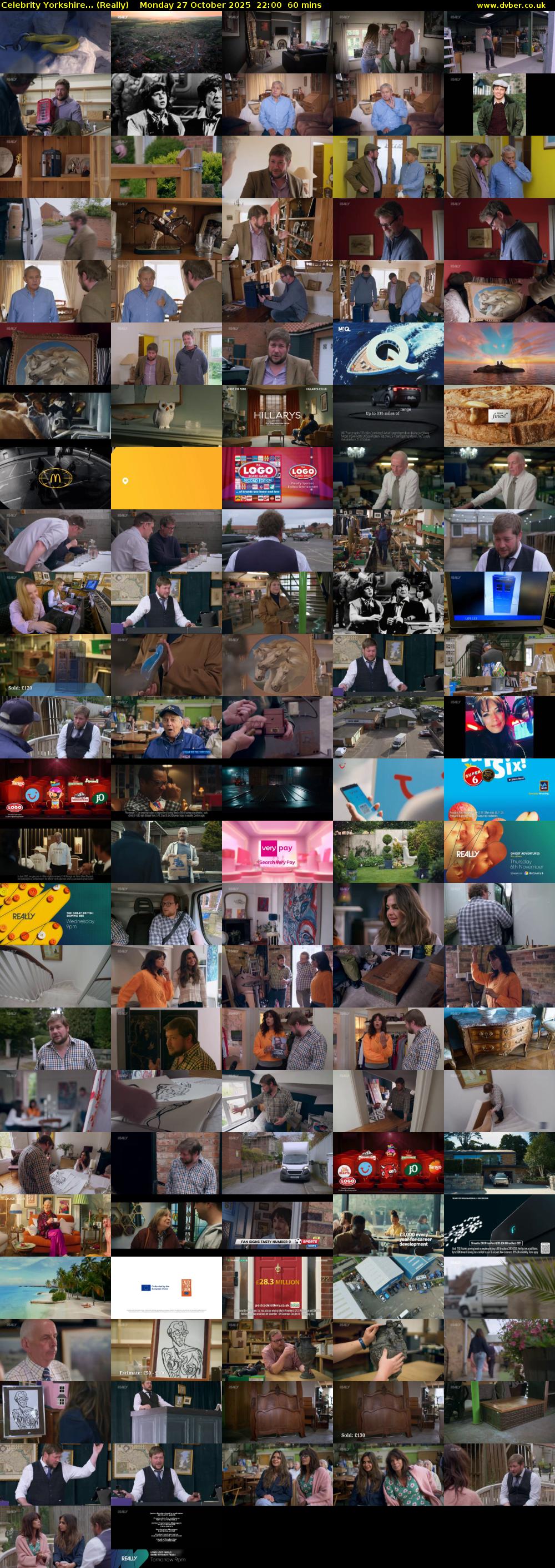 Celebrity Yorkshire... (Really) Monday 27 October 2025 22:00 - 23:00