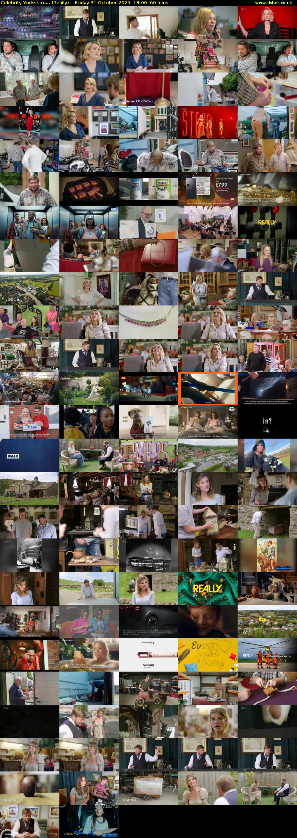 Celebrity Yorkshire... (Really) Friday 31 October 2025 18:00 - 19:00