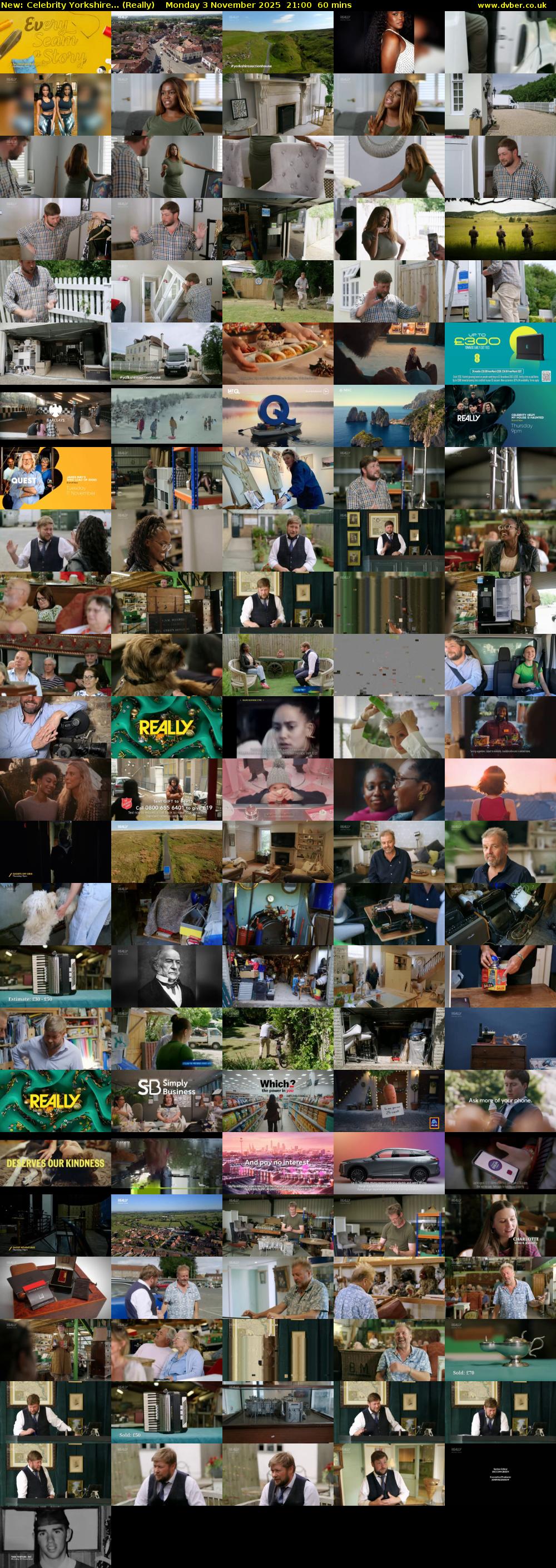 Celebrity Yorkshire... (Really) Monday 3 November 2025 21:00 - 22:00