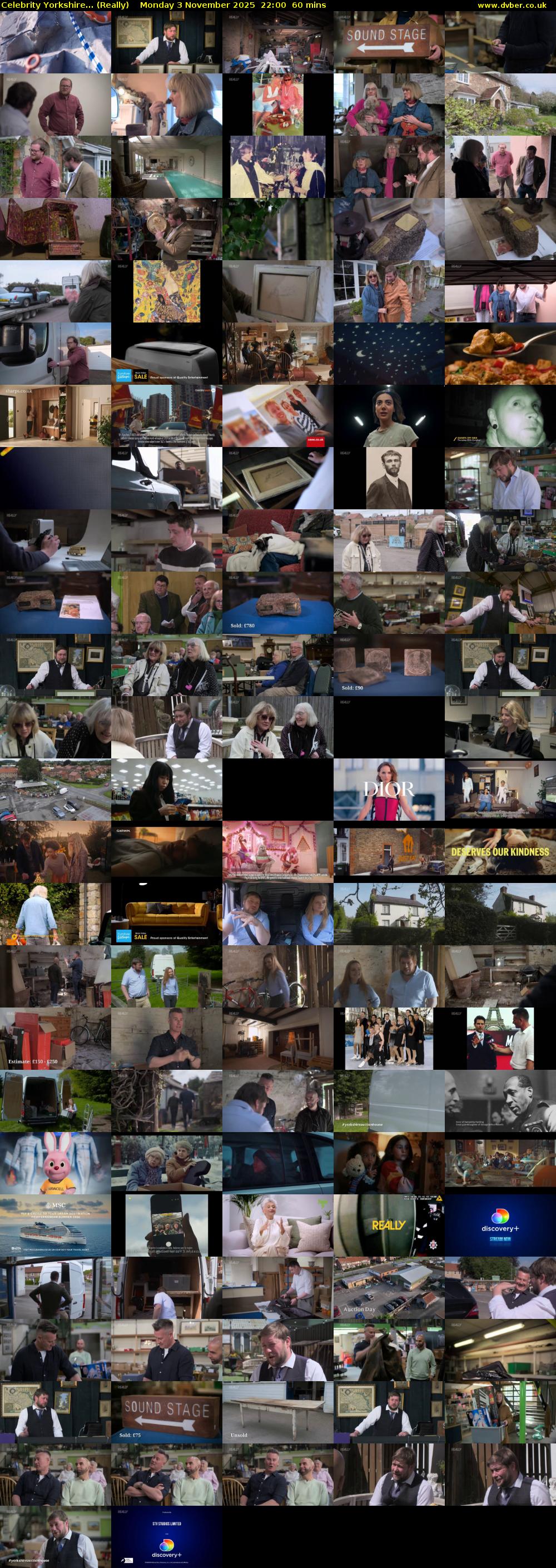 Celebrity Yorkshire... (Really) Monday 3 November 2025 22:00 - 23:00