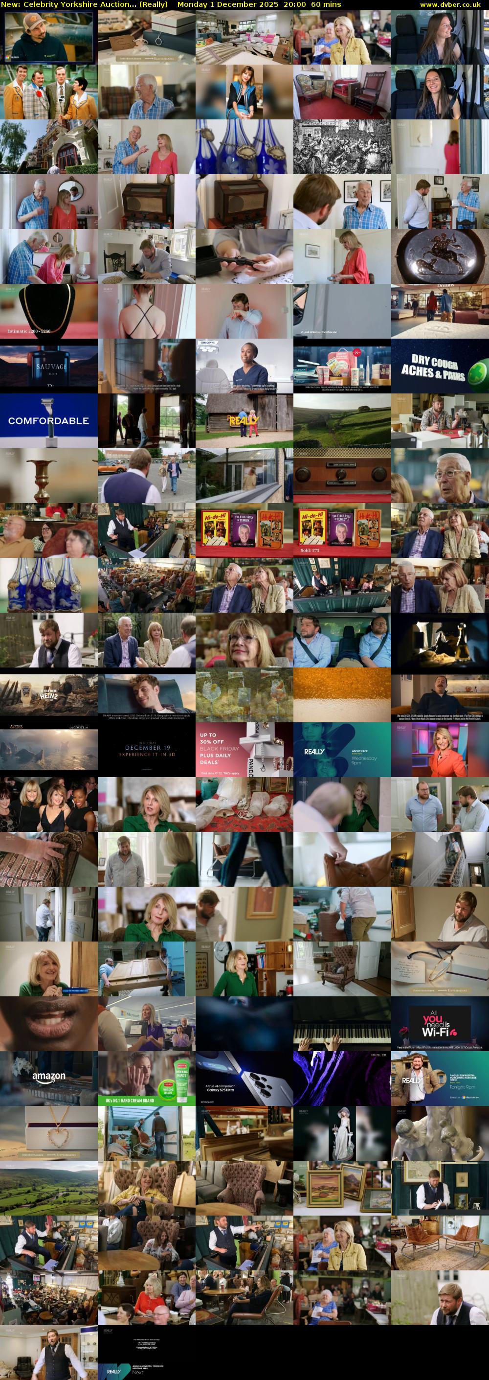 Celebrity Yorkshire Auction... (Really) Monday 1 December 2025 20:00 - 21:00