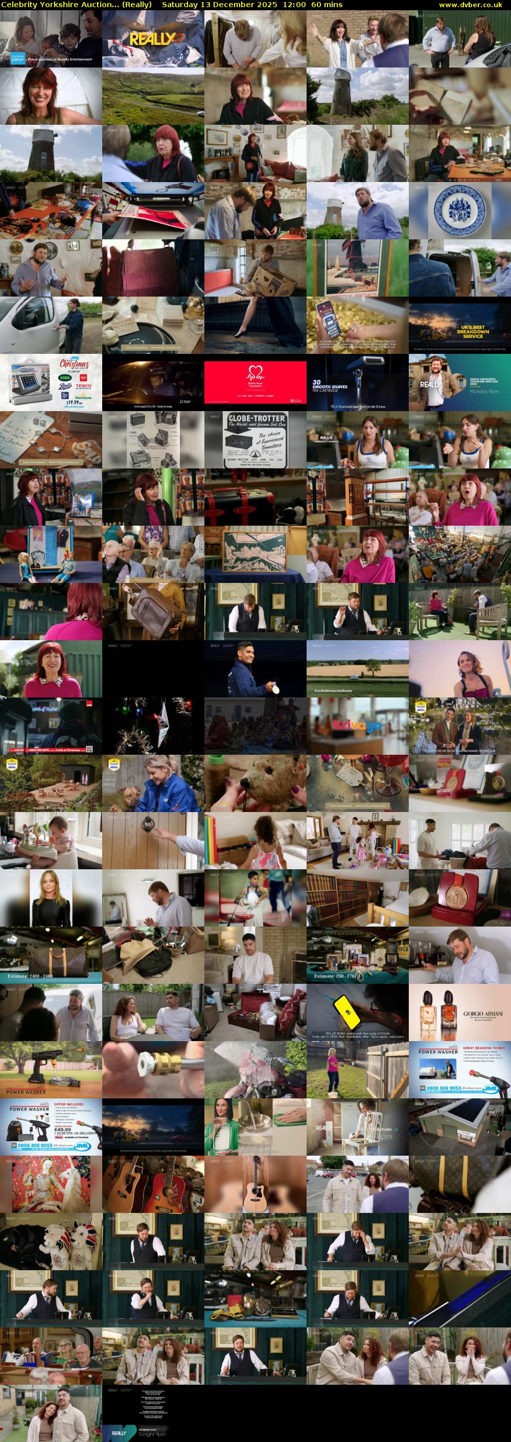 Celebrity Yorkshire Auction... (Really) Saturday 13 December 2025 12:00 - 13:00