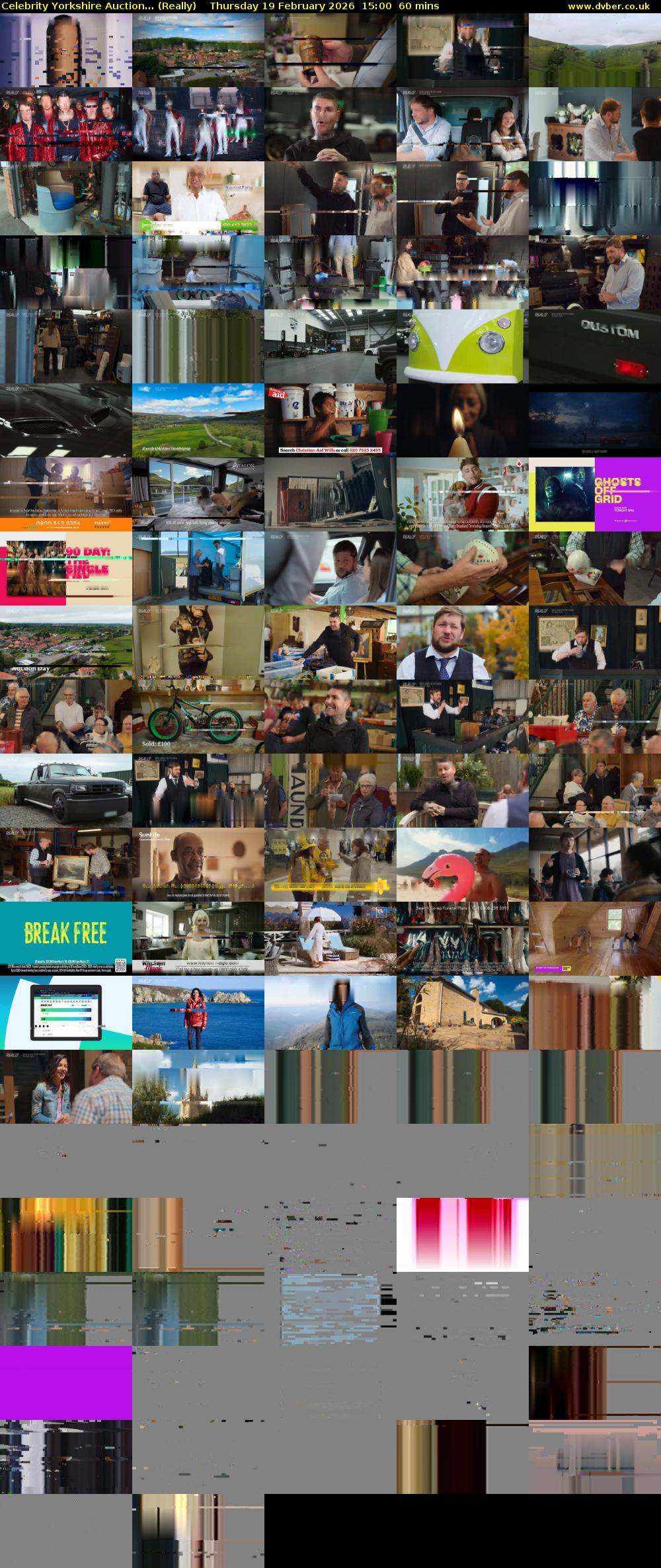 Celebrity Yorkshire Auction... (Really) Thursday 19 February 2026 15:00 - 16:00