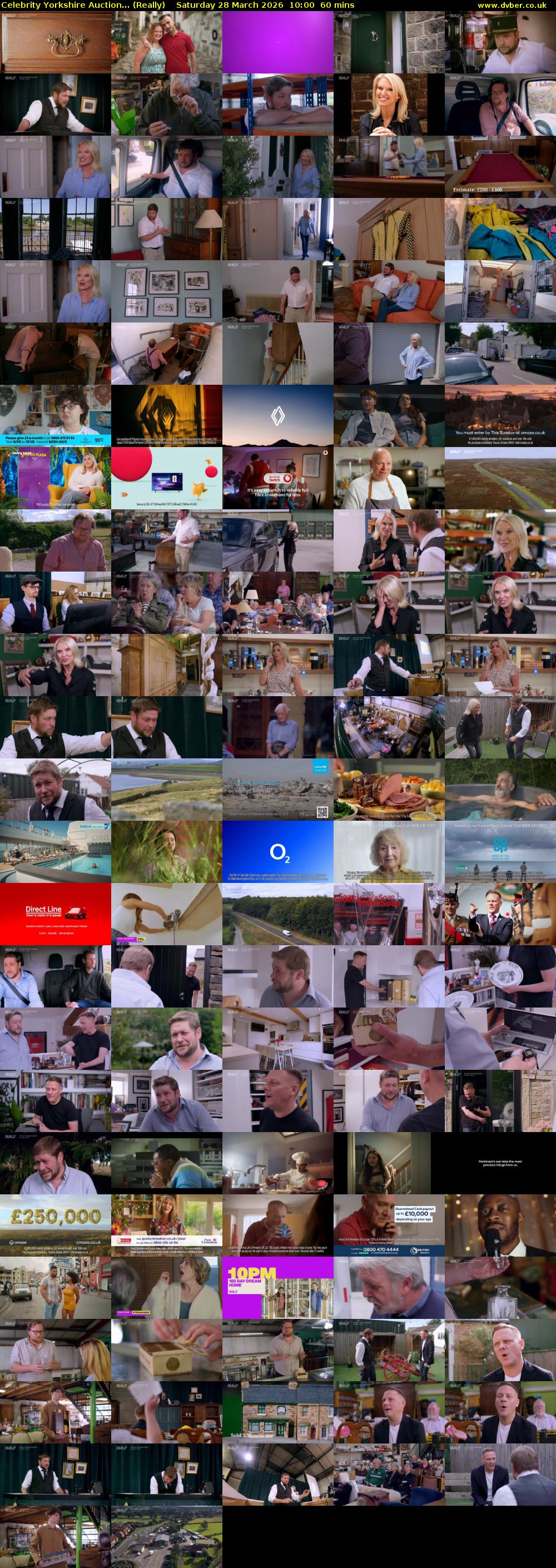 Celebrity Yorkshire Auction... (Really) Saturday 28 March 2026 10:00 - 11:00