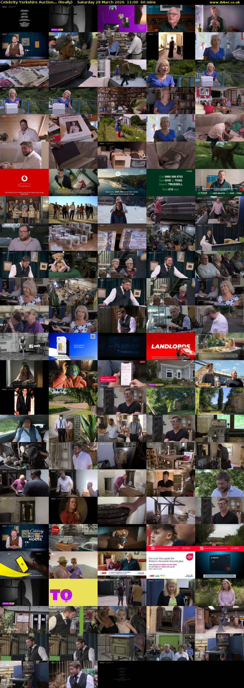 Celebrity Yorkshire Auction... (Really) Saturday 28 March 2026 11:00 - 12:00